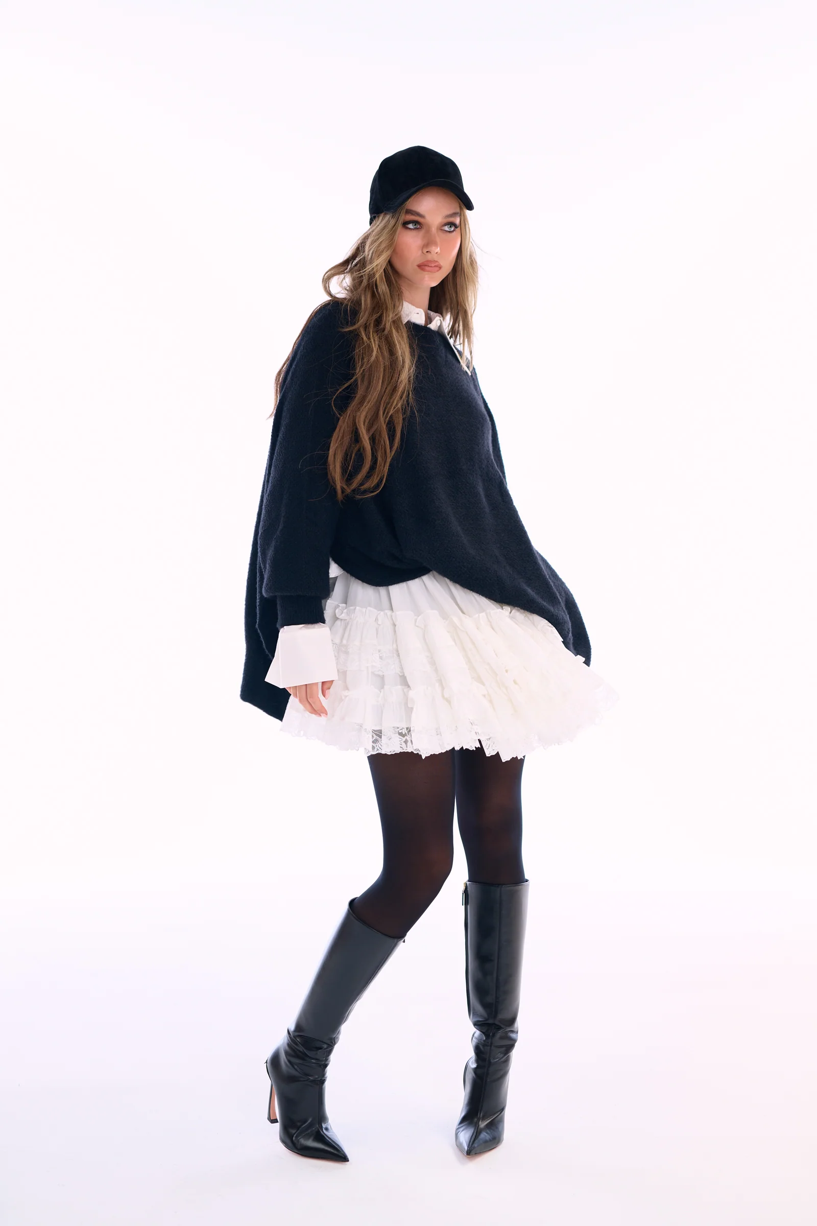 The Ivory Mini Pannier Petticoat - Image 7