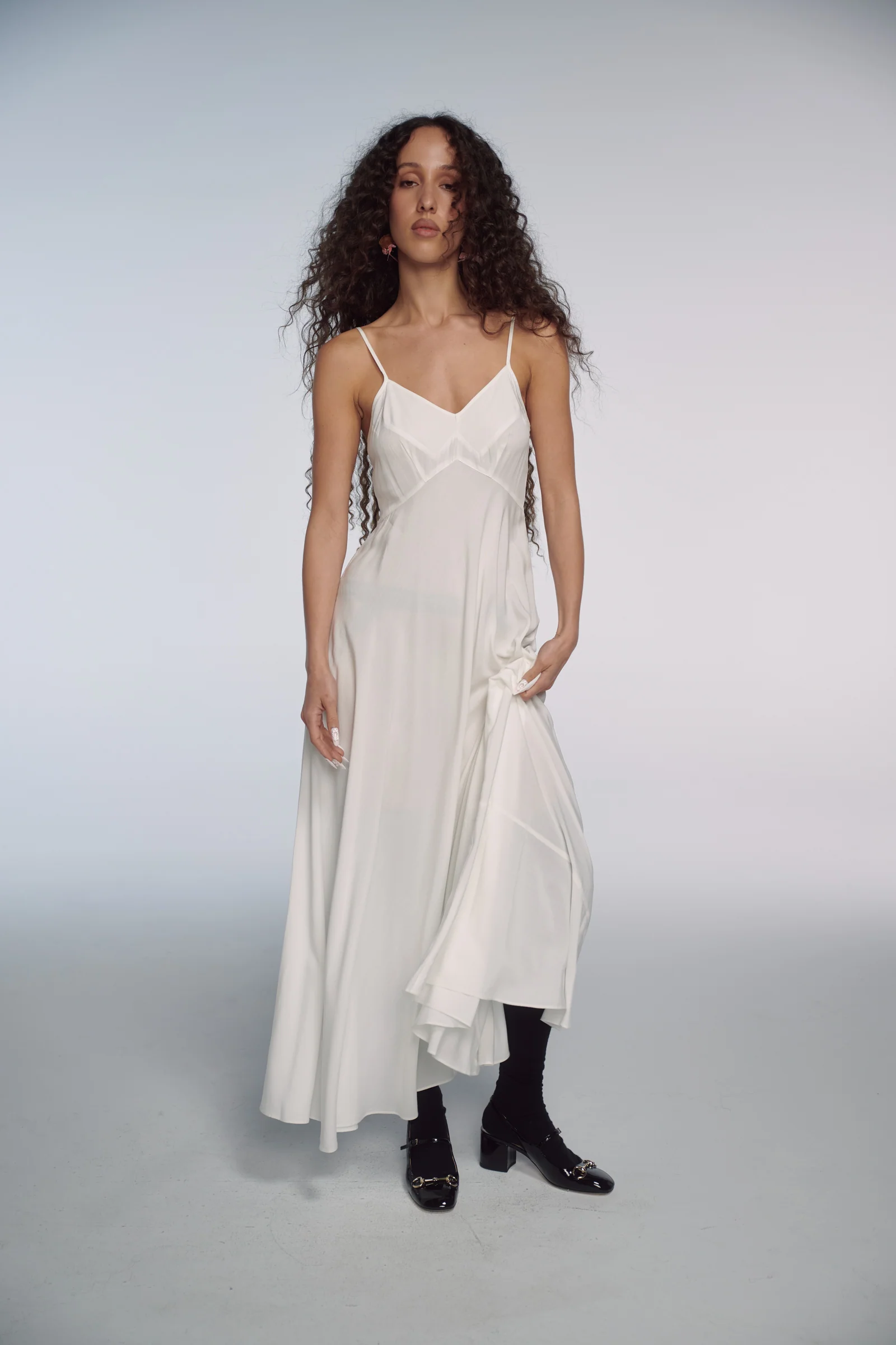 The Ivory Tuck Dress - Image 12