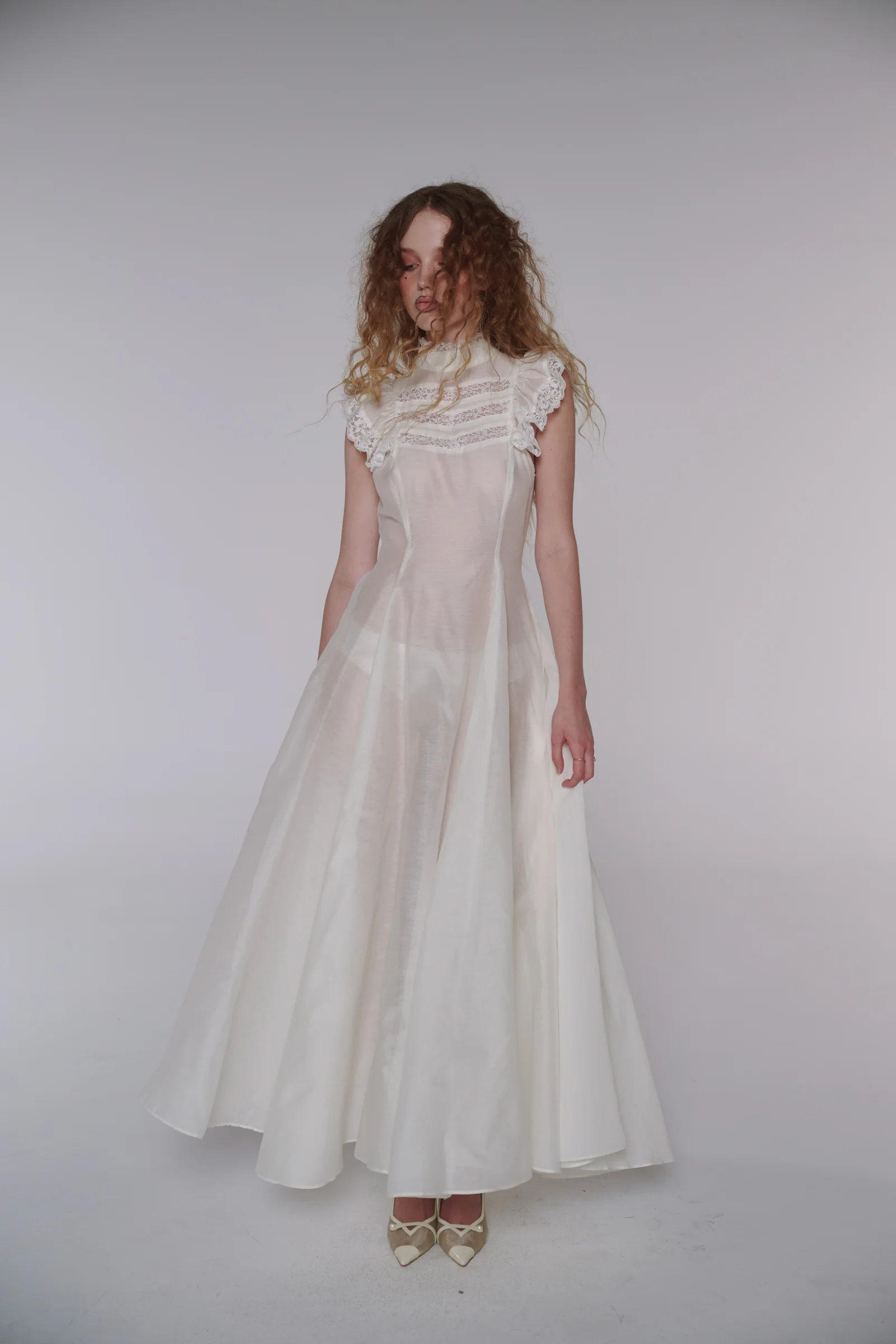 The Ivory Tuck Dress - Image 4