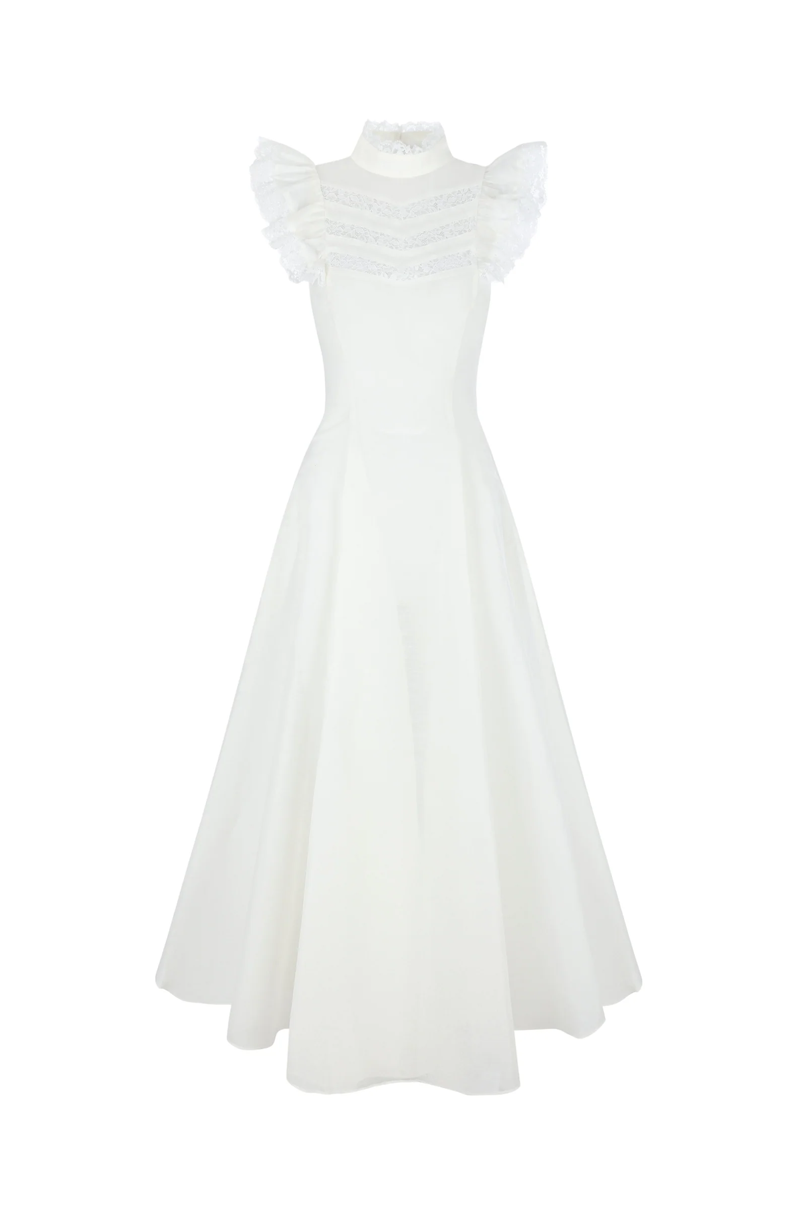The Ivory Tuck Dress - Image 6