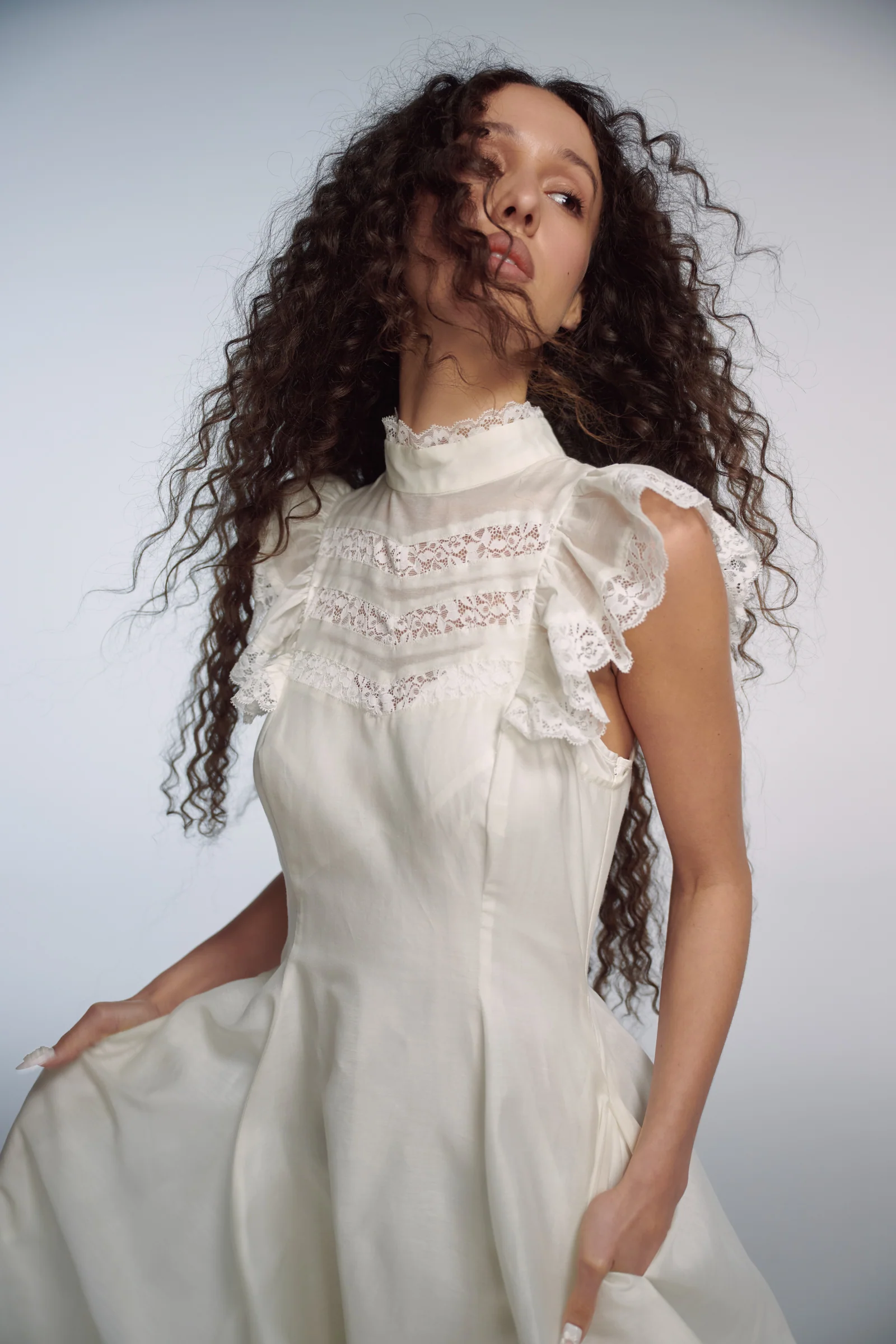 The Ivory Tuck Dress - Image 9