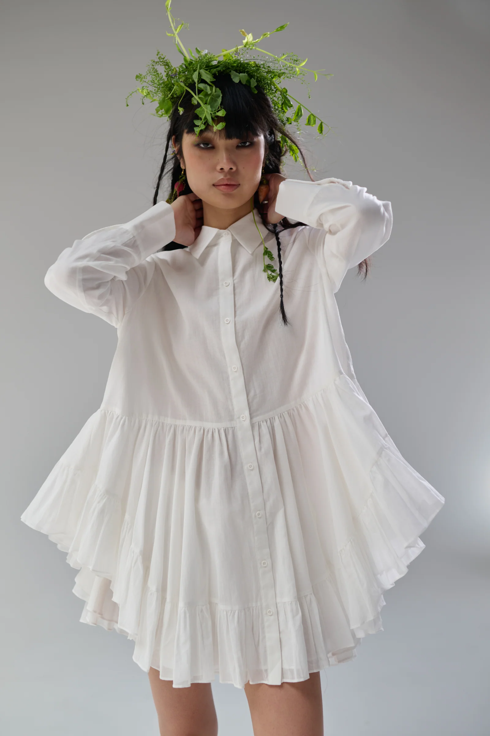 The Ivory Windsor Blouse - Image 2