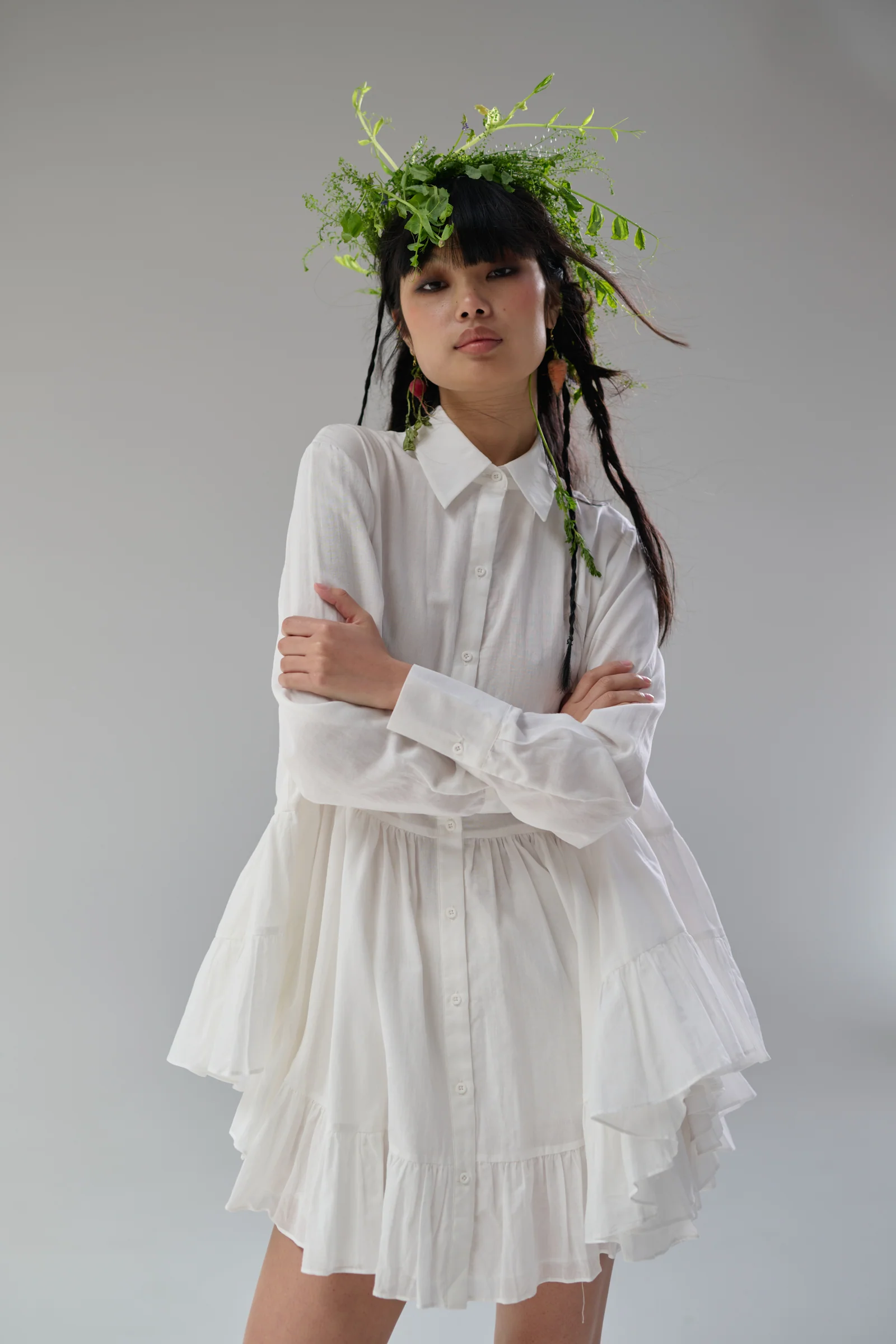 The Ivory Windsor Blouse - Image 3