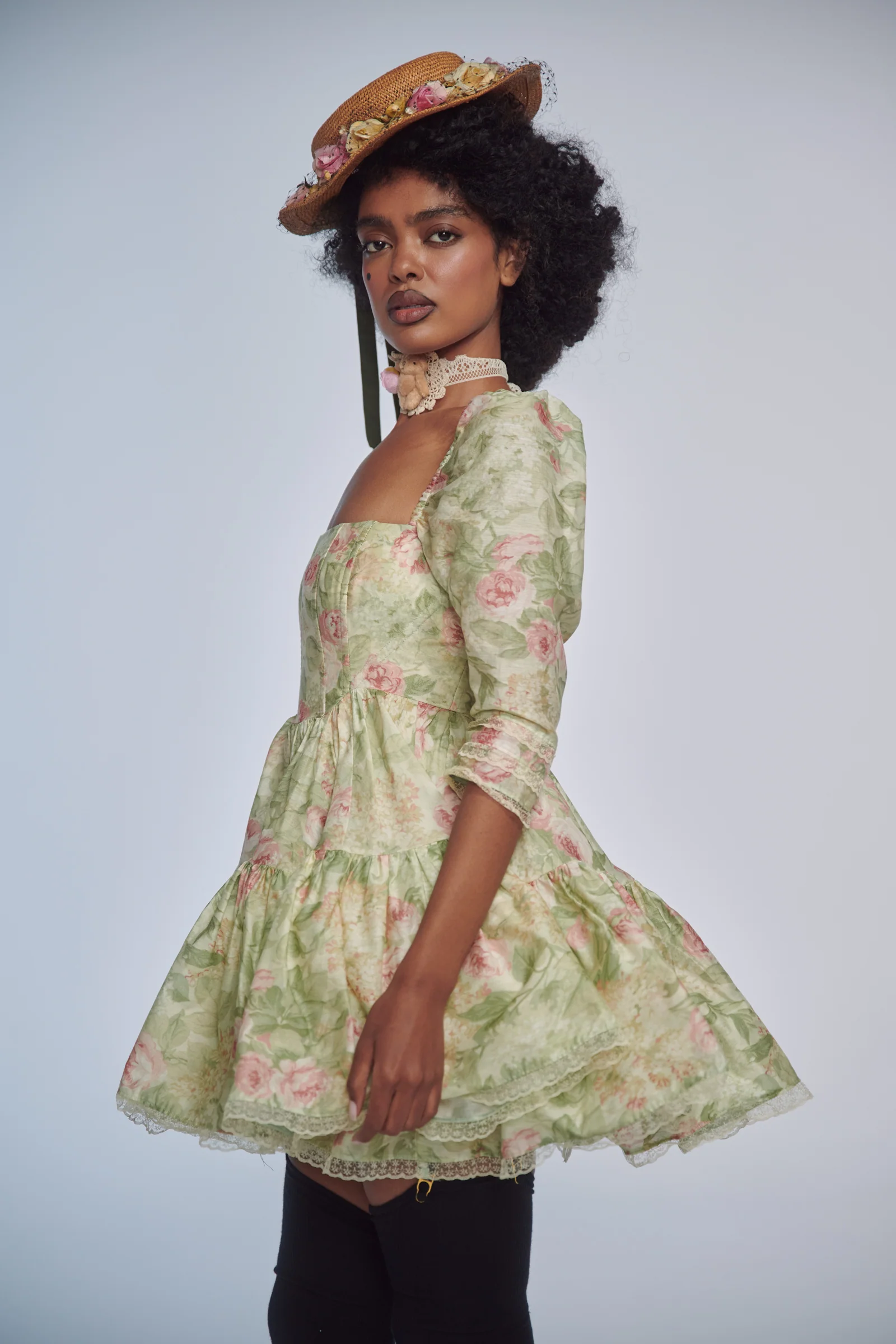 The Kindred Spirit Ophelia Mini Dress - Image 3
