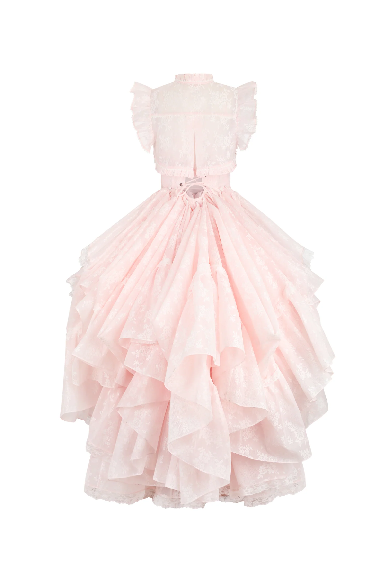 The Pink Lace For Lovers Gown - Image 13