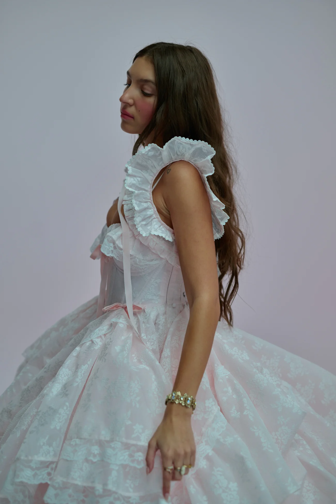 The Pink Lace For Lovers Gown - Image 18