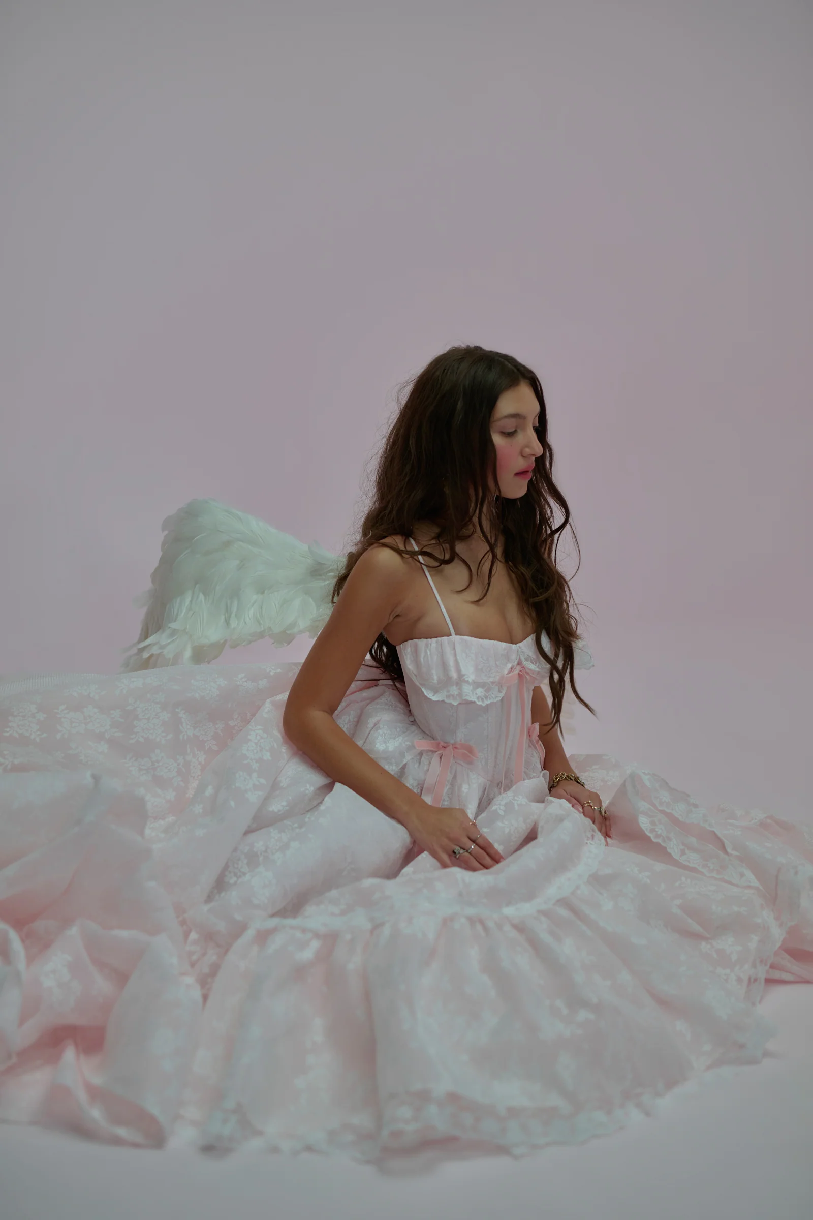 The Pink Lace For Lovers Gown - Image 20