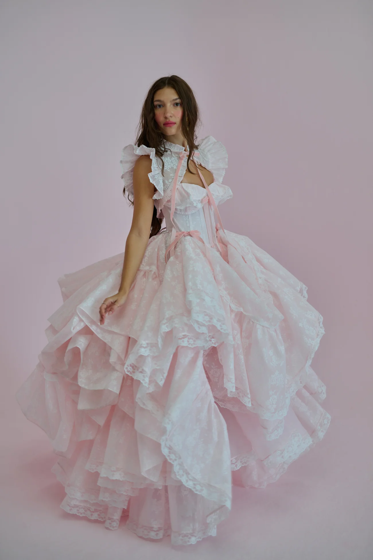 The Pink Lace For Lovers Gown - Image 21
