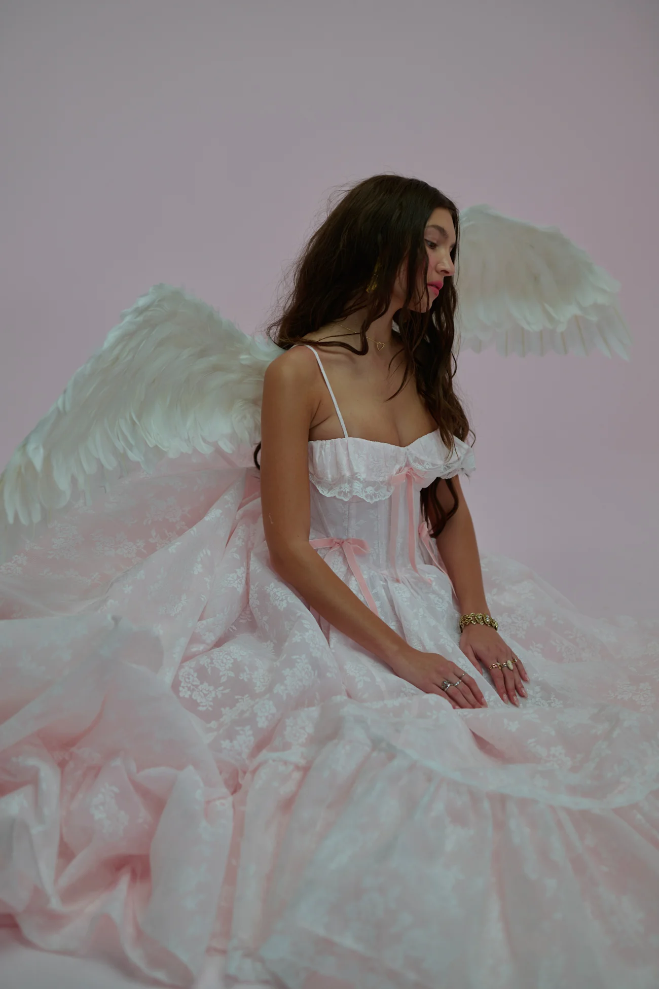 The Pink Lace For Lovers Gown - Image 3