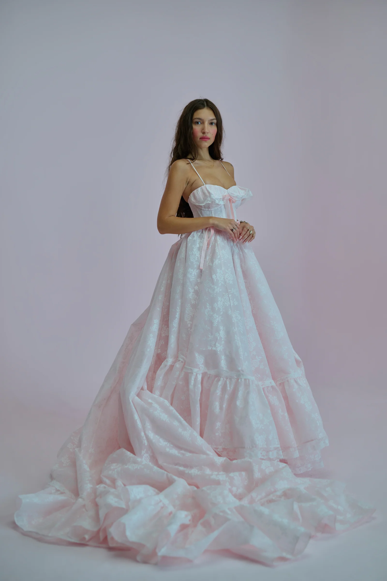 The Pink Lace For Lovers Gown - Image 5
