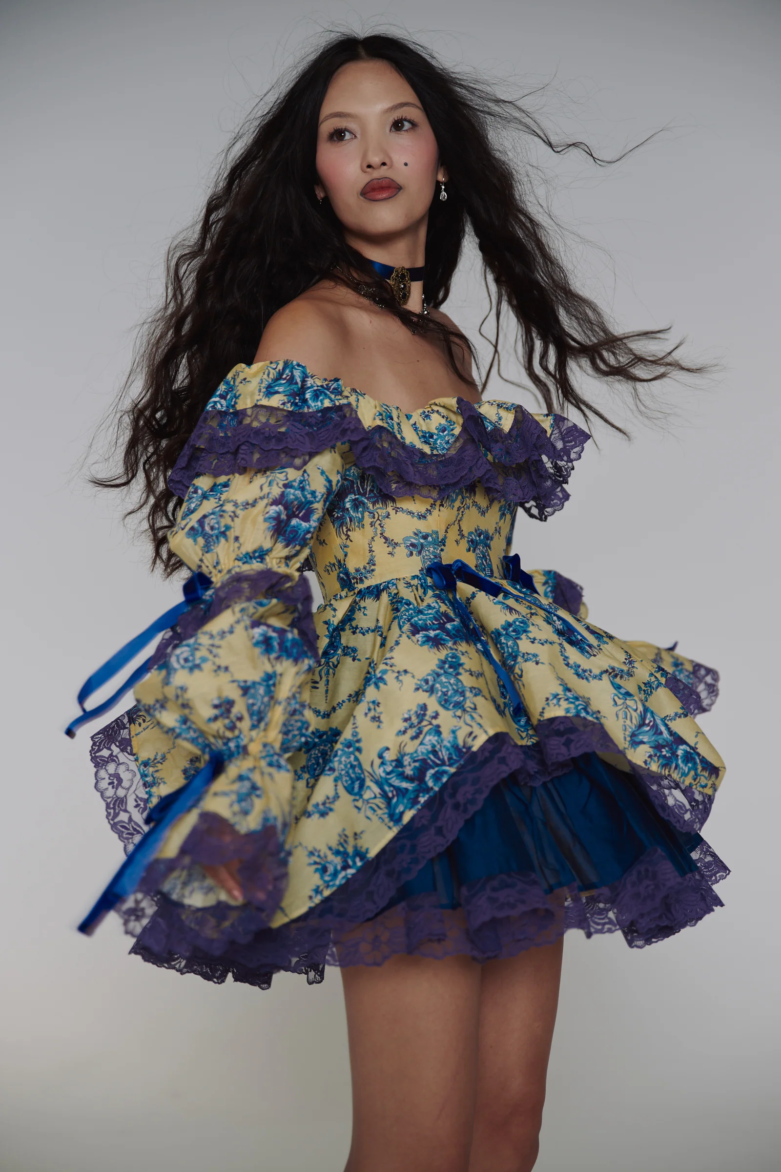 The Lumière Silk Organdy In A Past Life Dress - Image 11