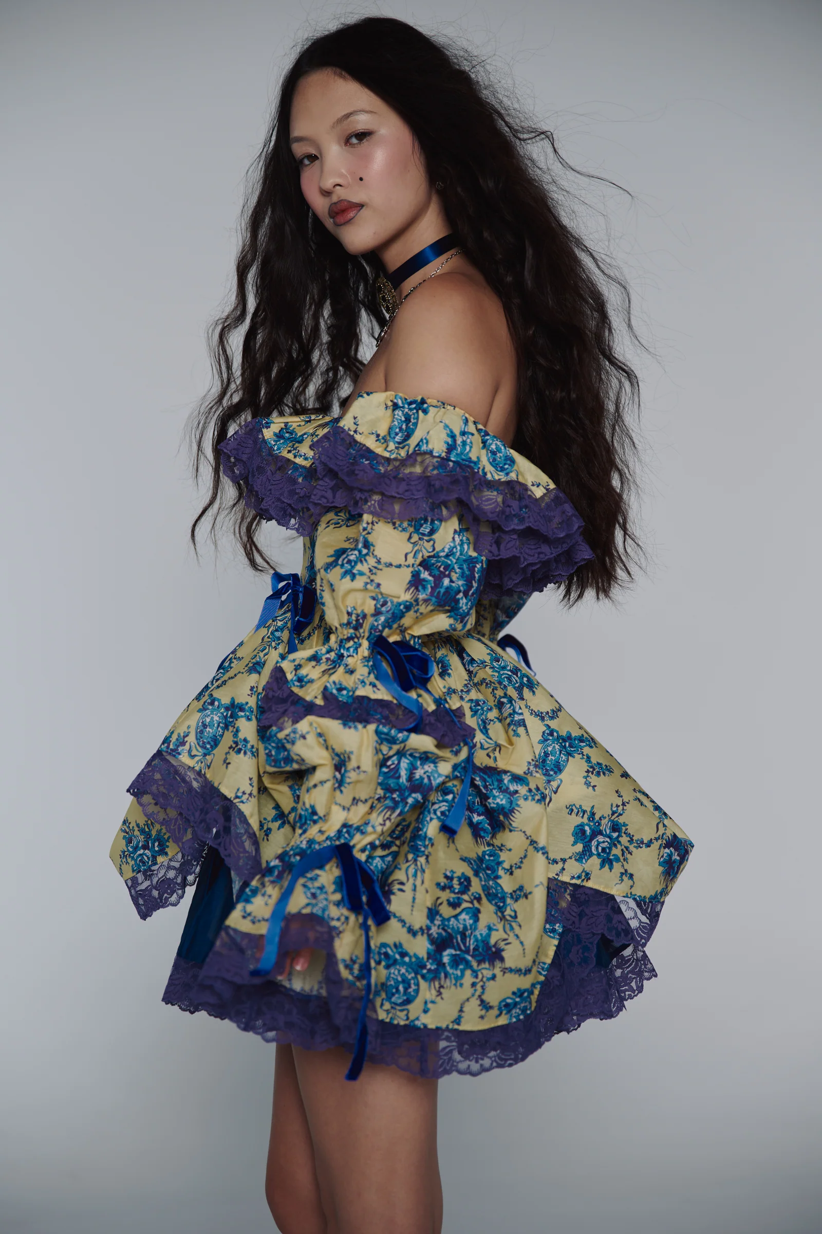 The Lumière Silk Organdy In A Past Life Dress - Image 2