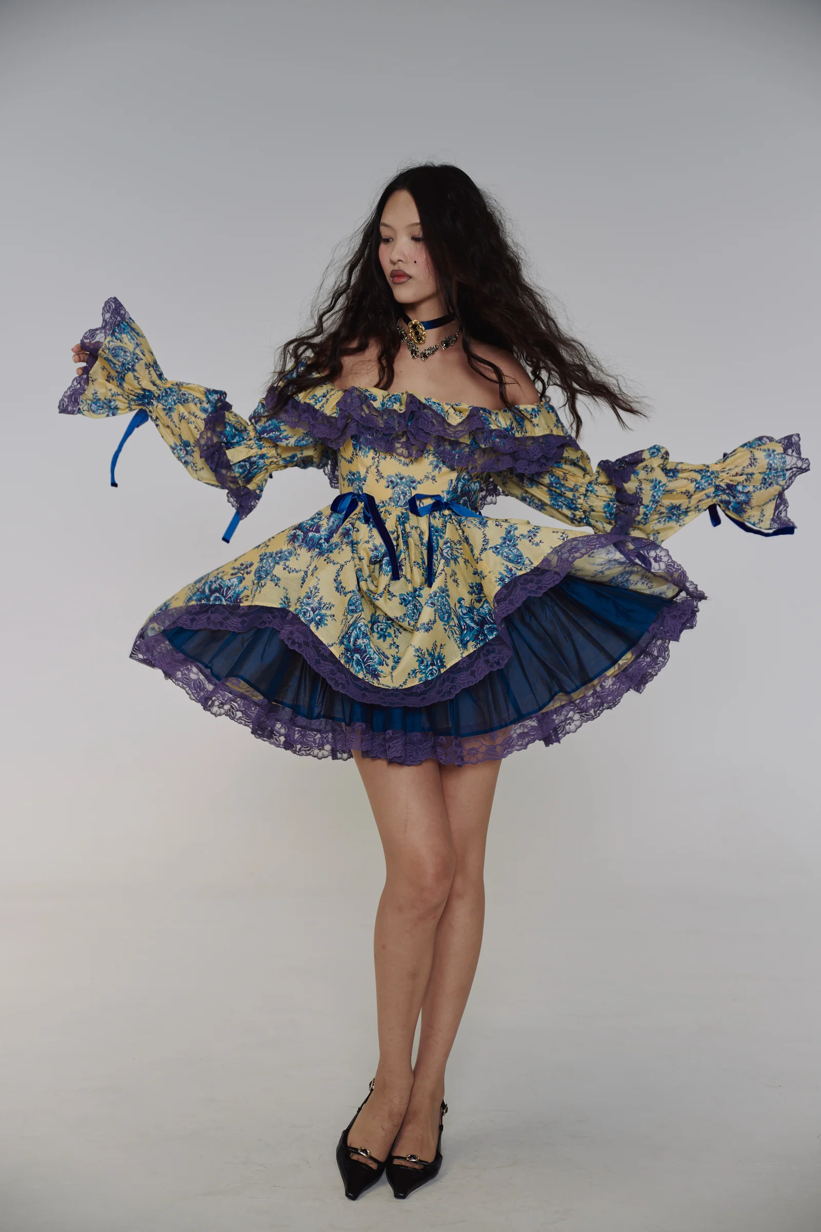 The Lumière Silk Organdy In A Past Life Dress - Image 9