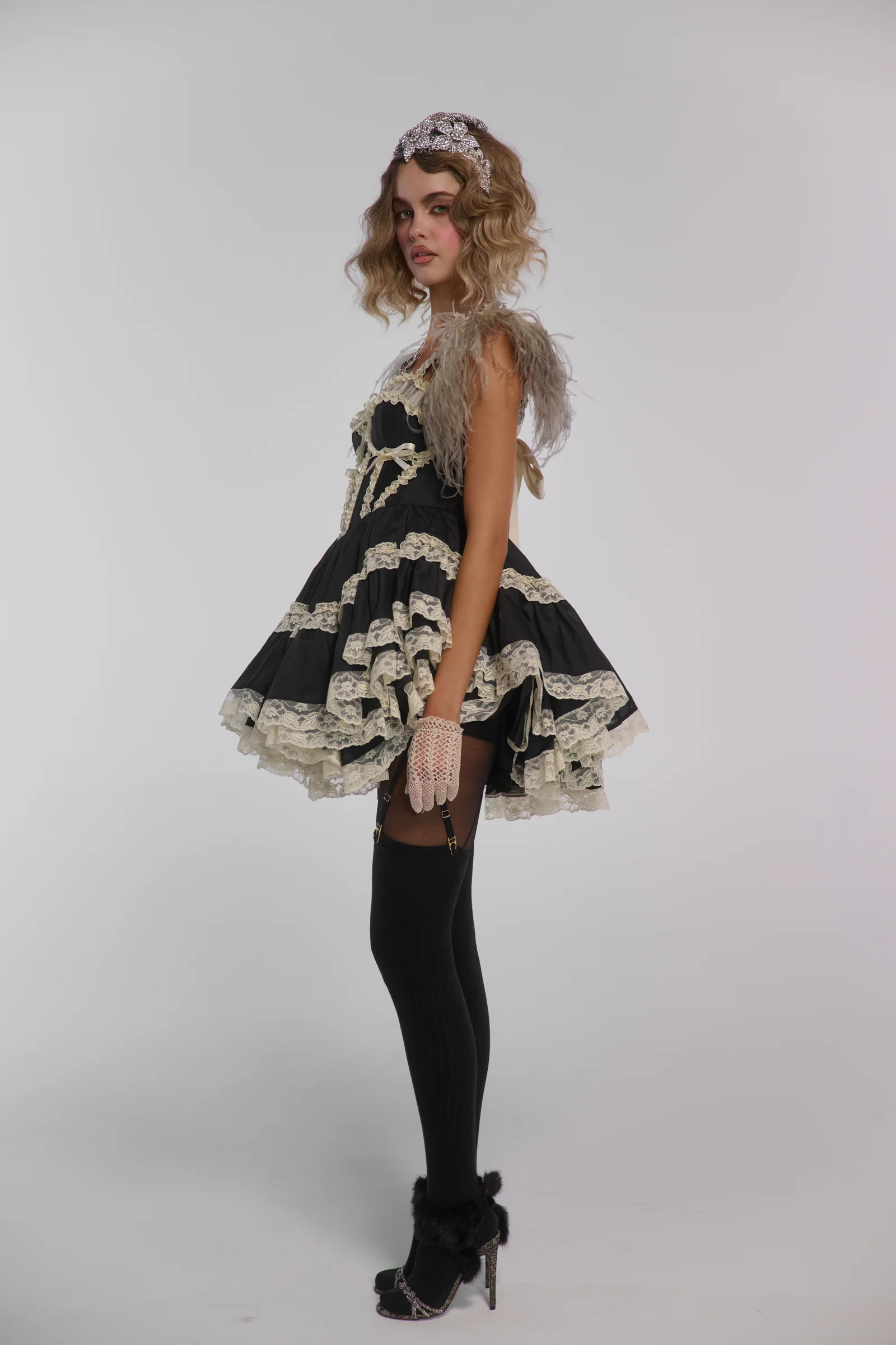 The Moulin Rouge Mini Dress - Image 3