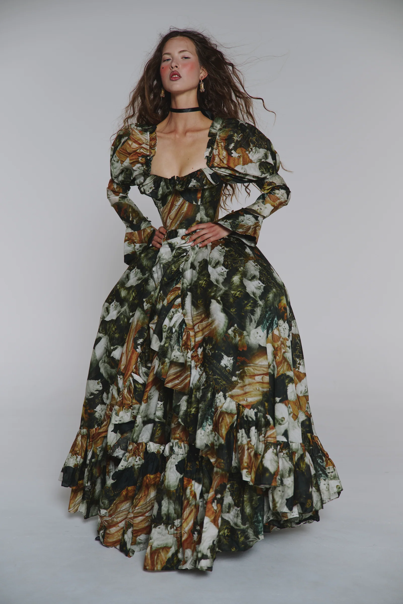 My Wife's Lovers Princess Silk Organdy Maiden Gown - Image 10