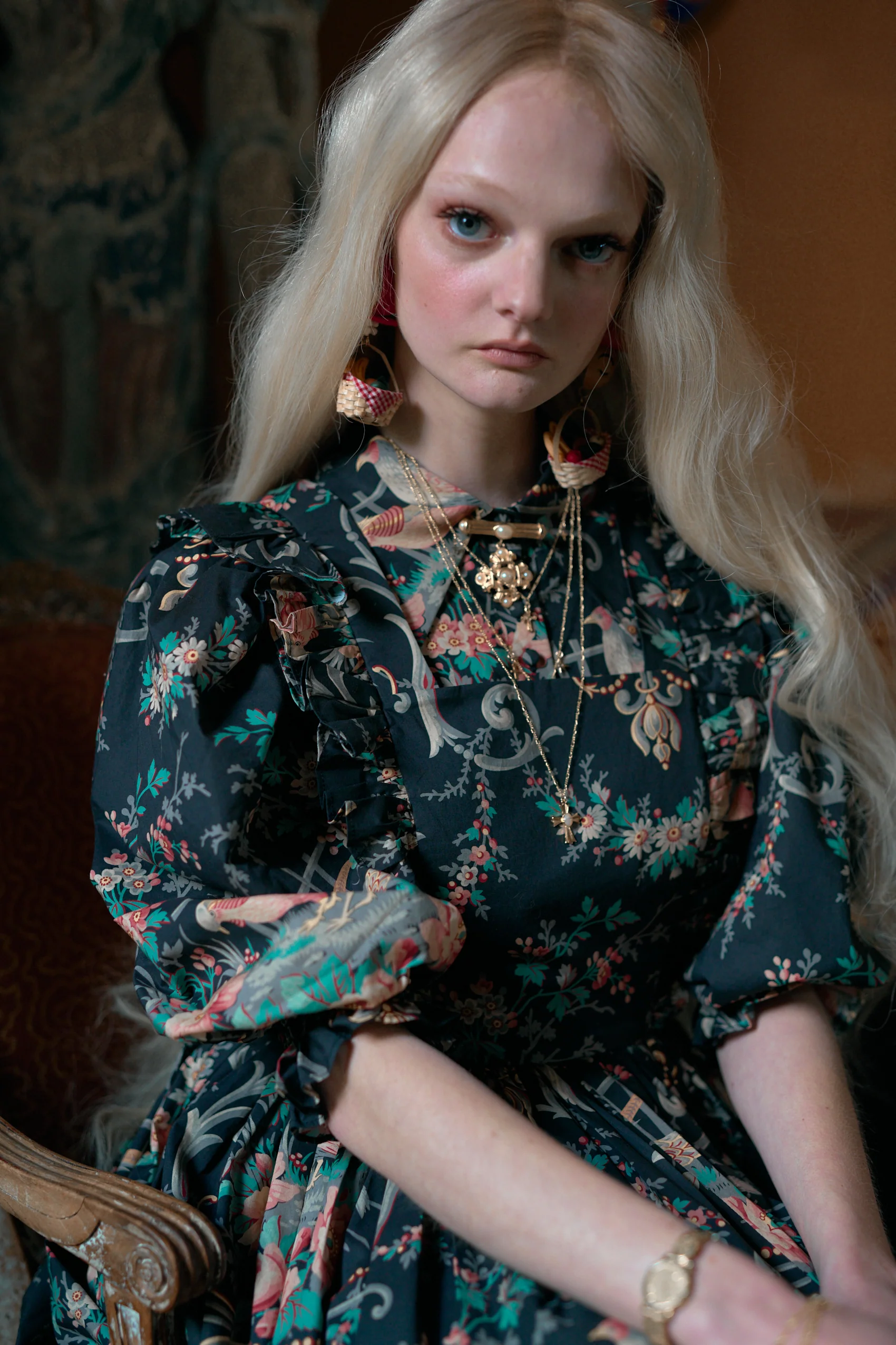 The Night in Paris French Storybook Dress - Image 13