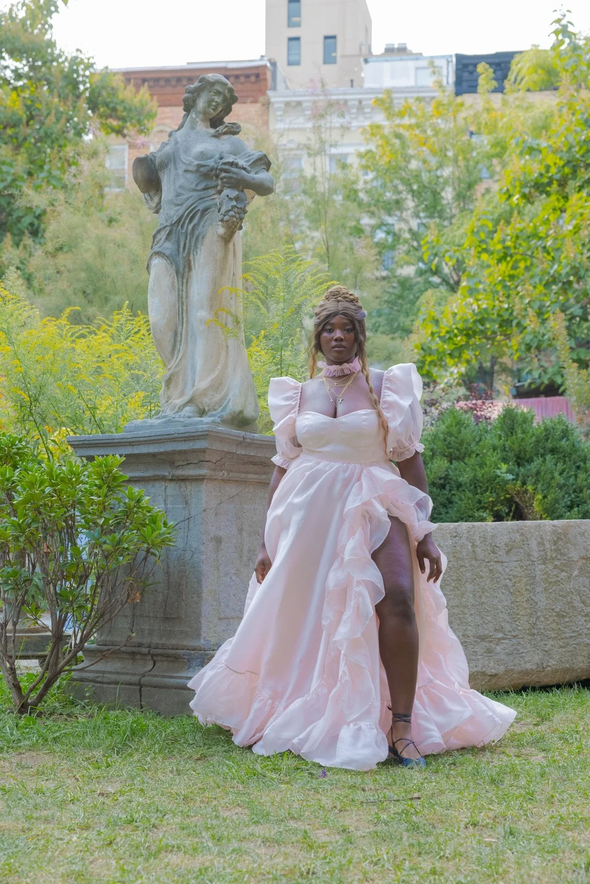 The Peach Fuzz in Bloom Bridal Gown - Image 17