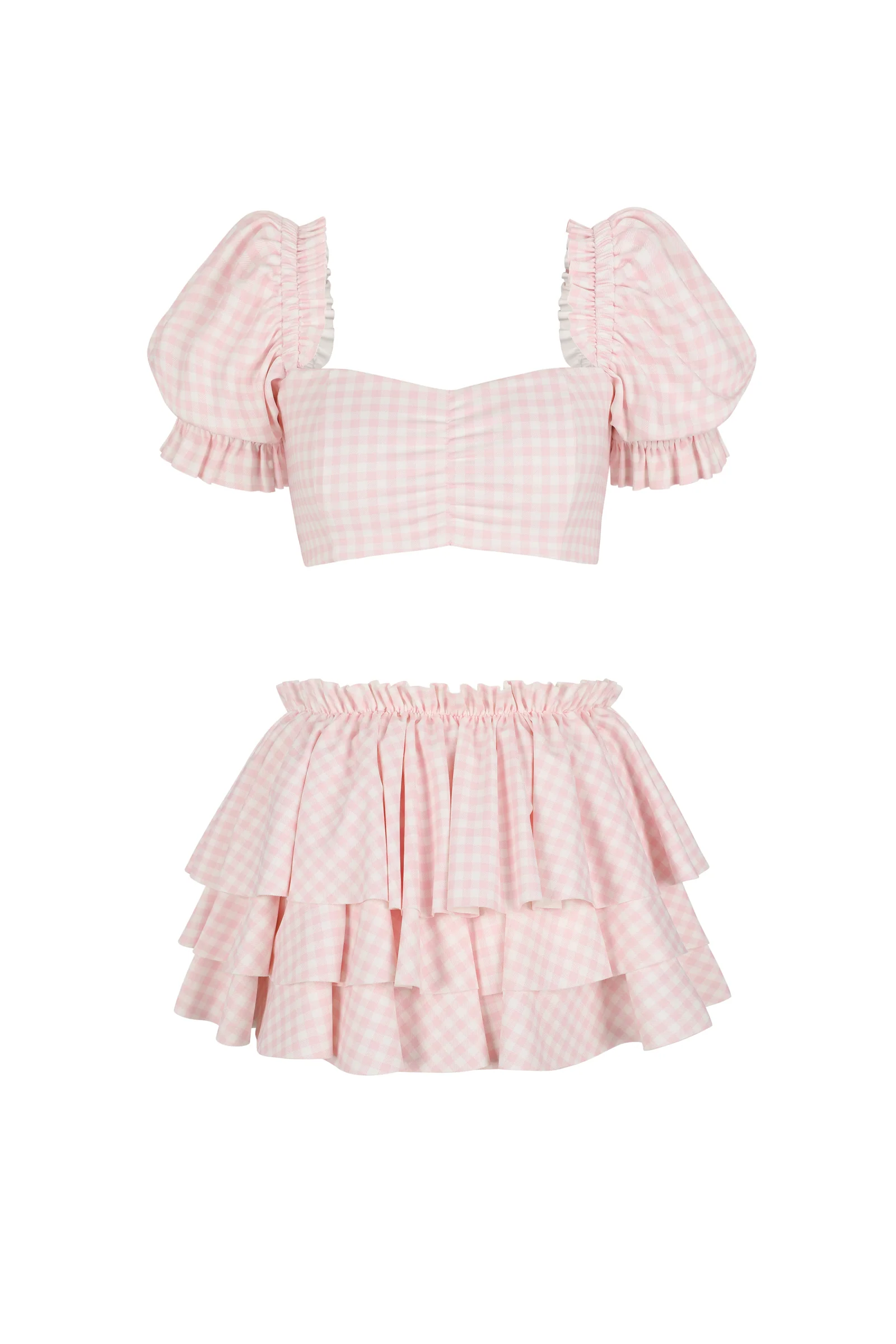 The Pink Gingham Dauphine Knickers - Image 7