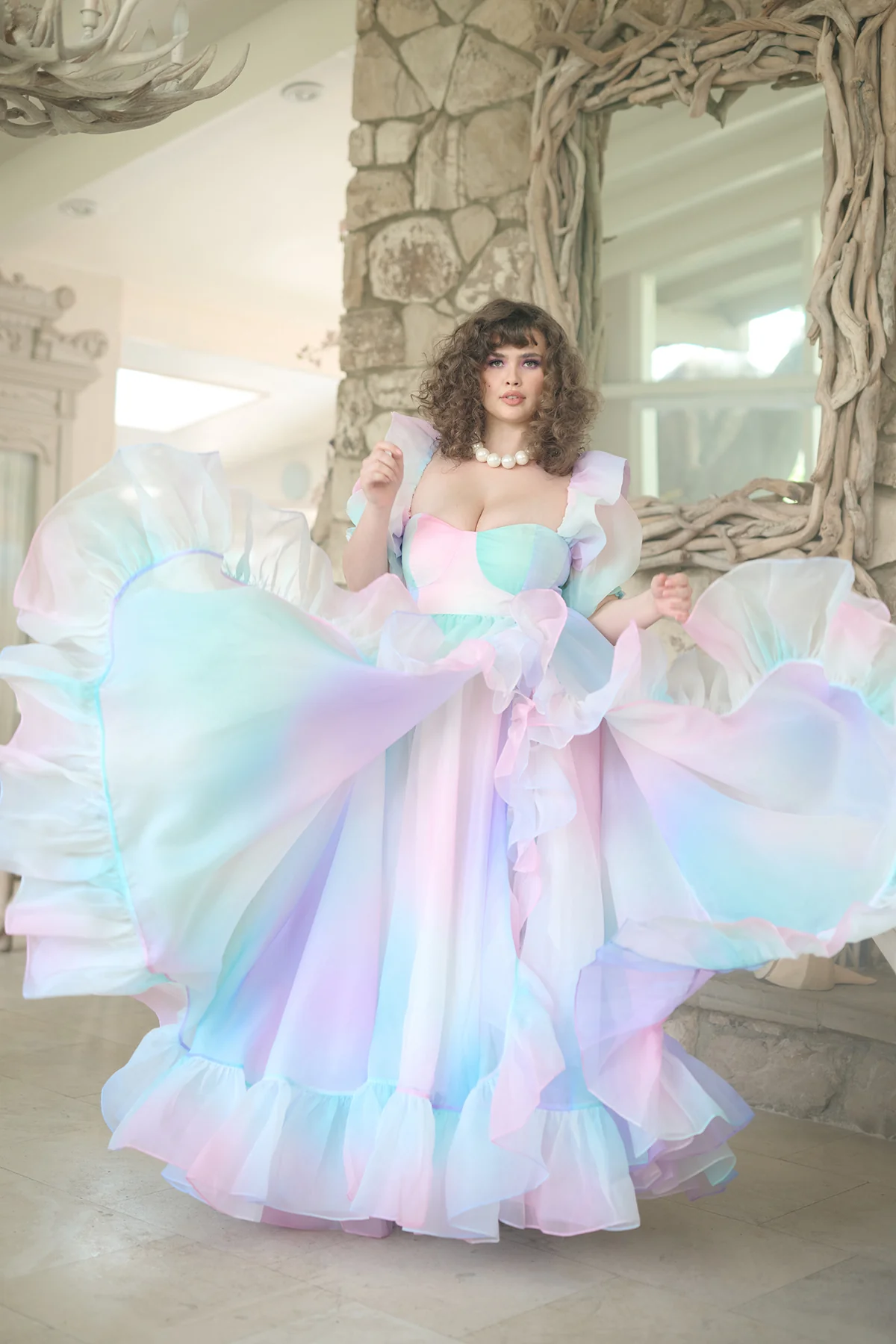 The Pony Rose Bloom Gown - Image 5