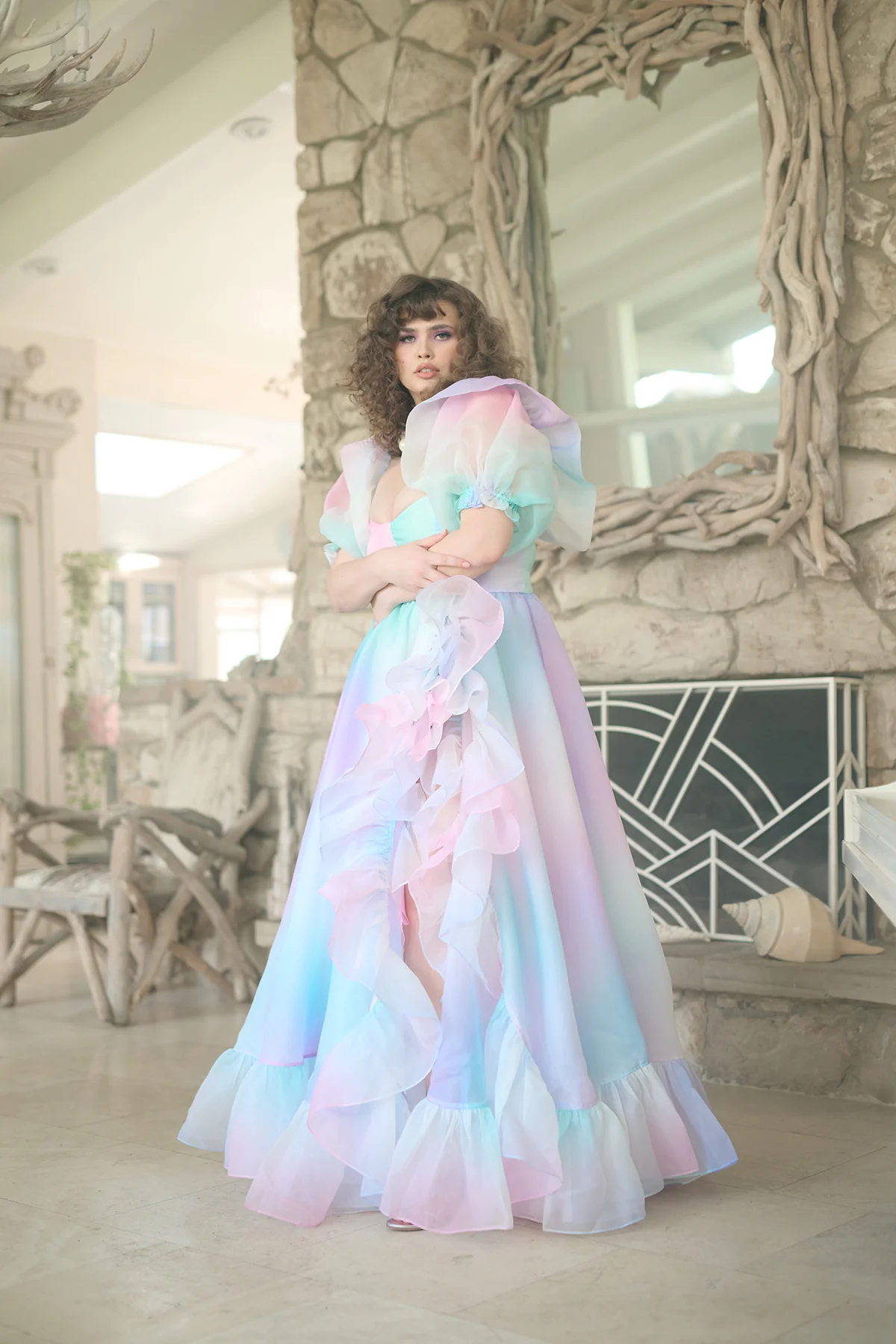 The Pony Rose Bloom Gown - Image 8