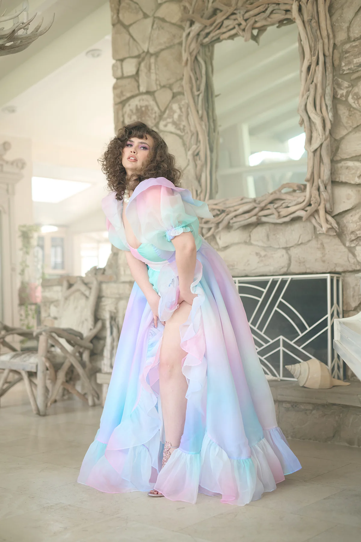 The Pony Rose Bloom Gown - Image 9