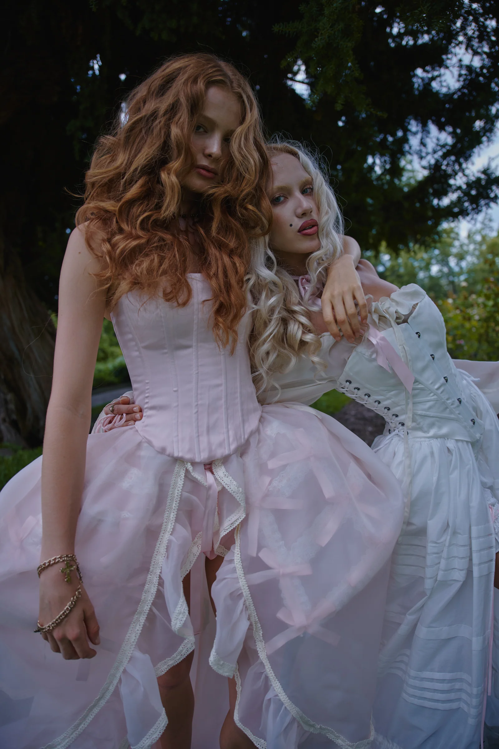 The Silk Satin Powder Gossamer Pannier - Image 13