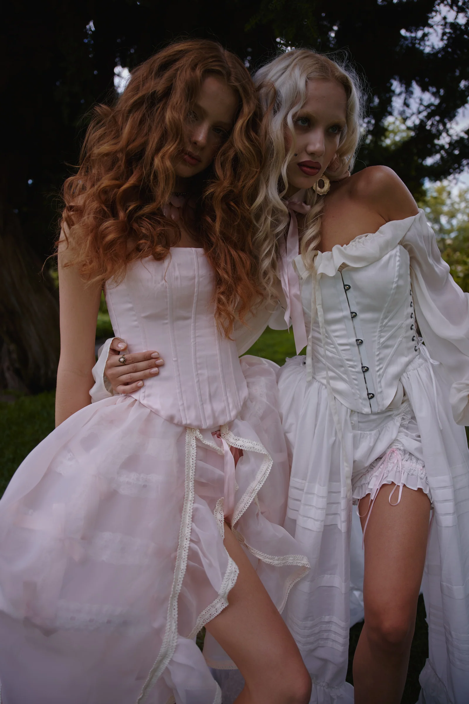The Silk Satin Powder Gossamer Pannier - Image 15