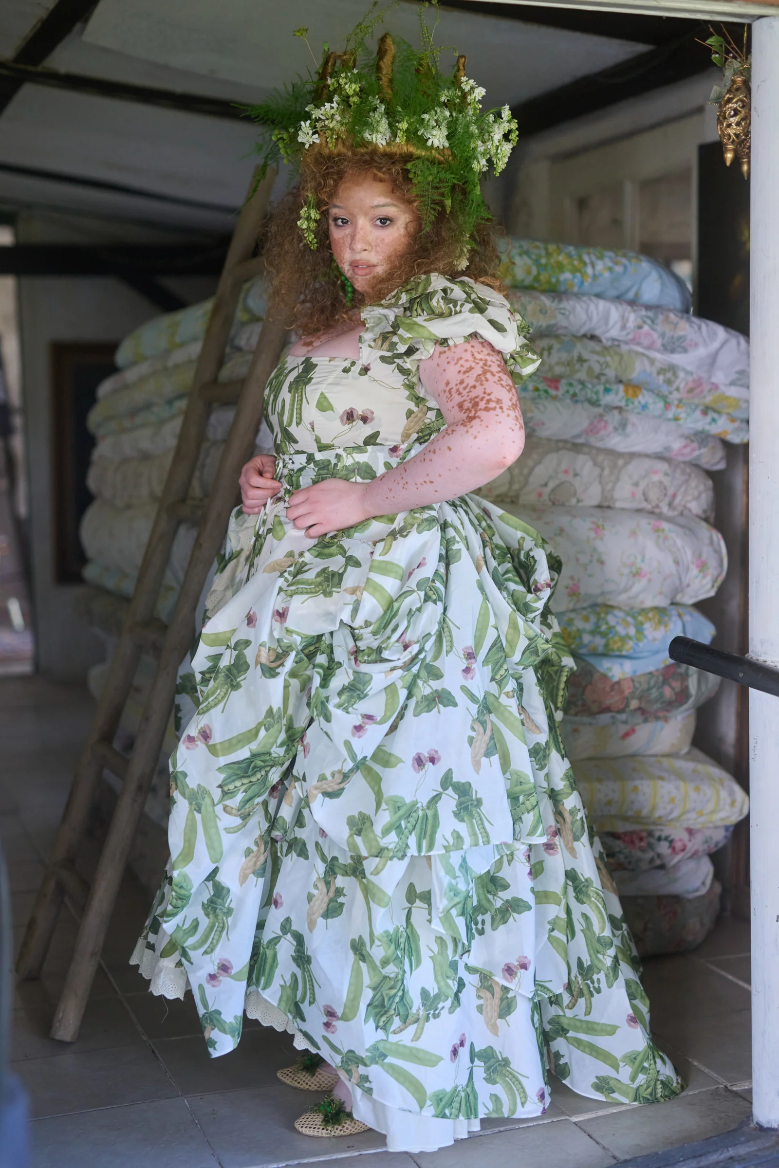 The Princess & The Pea Sonnet Dress - Image 10