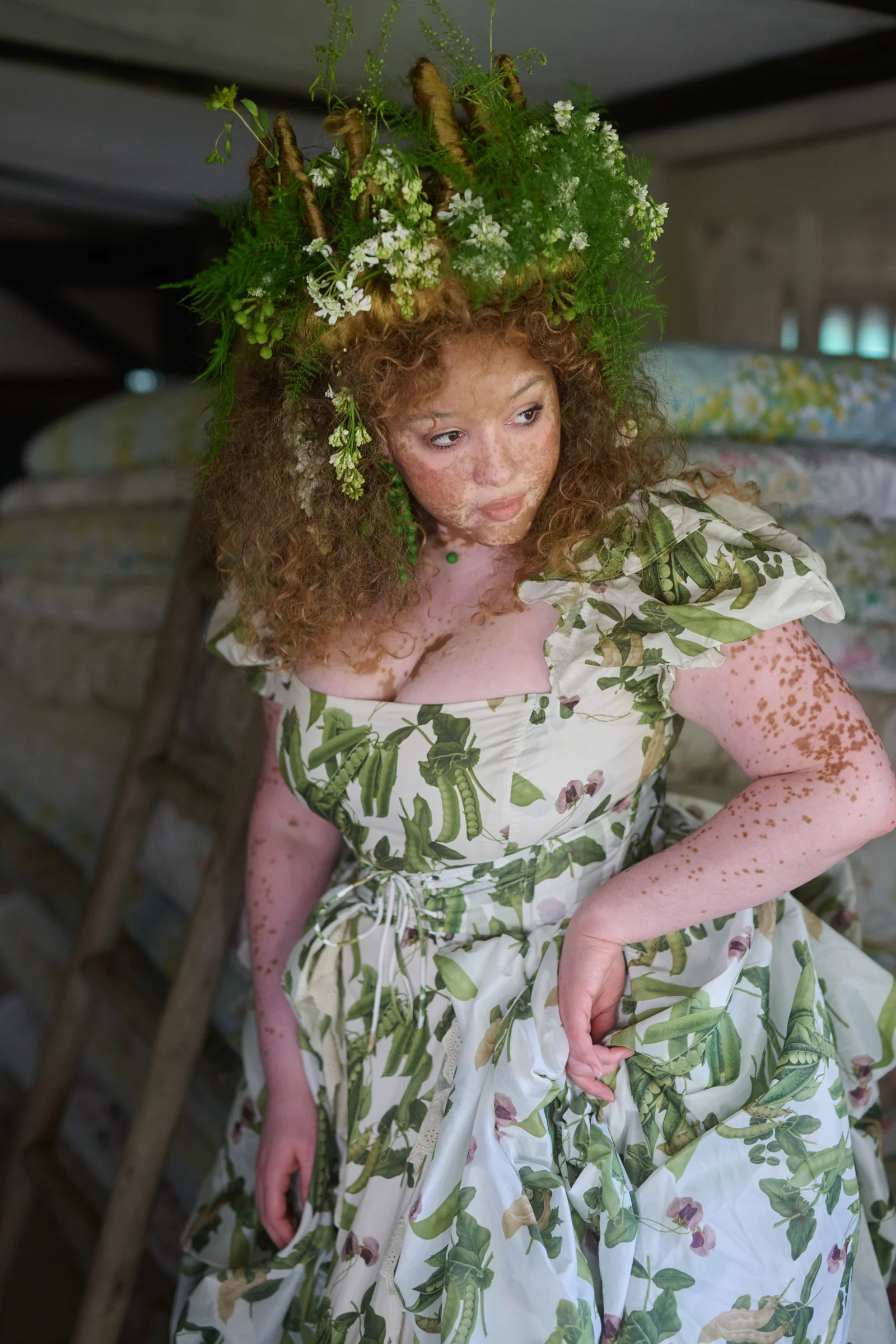 The Princess & The Pea Sonnet Dress - Image 11
