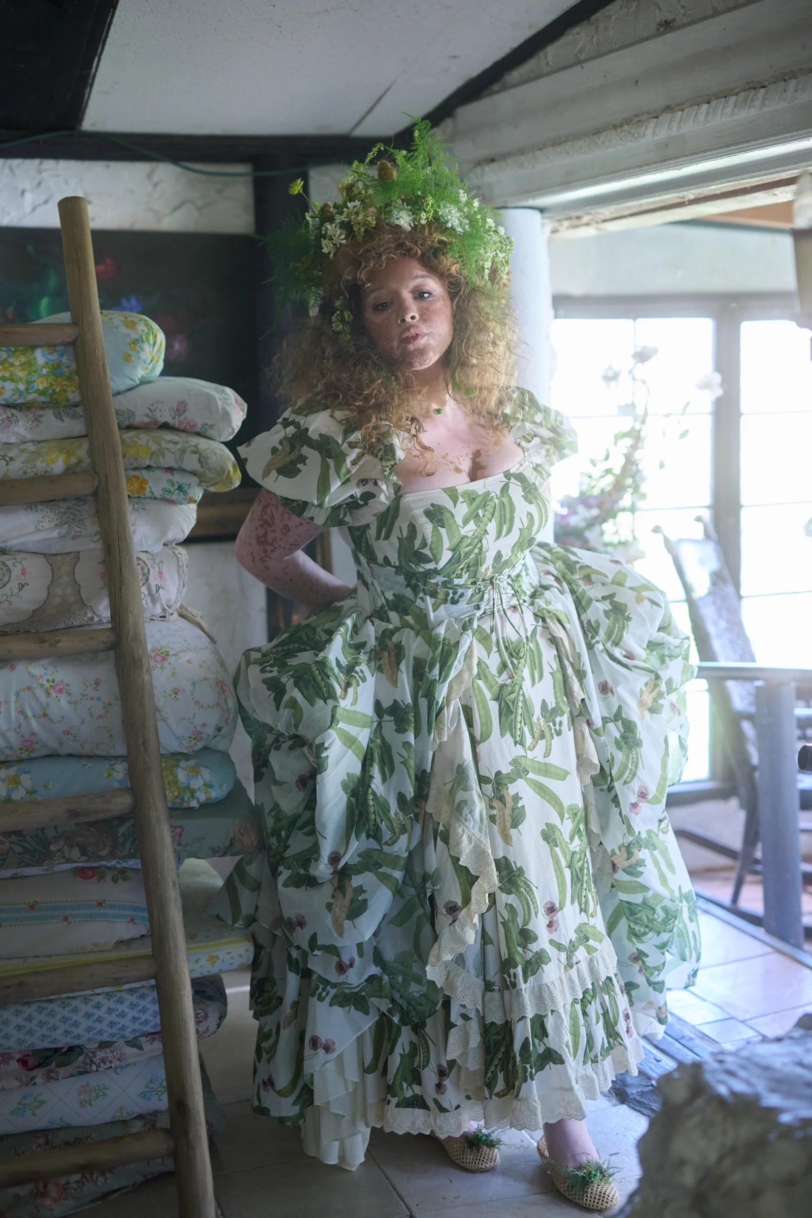 The Princess & The Pea Sonnet Dress - Image 8