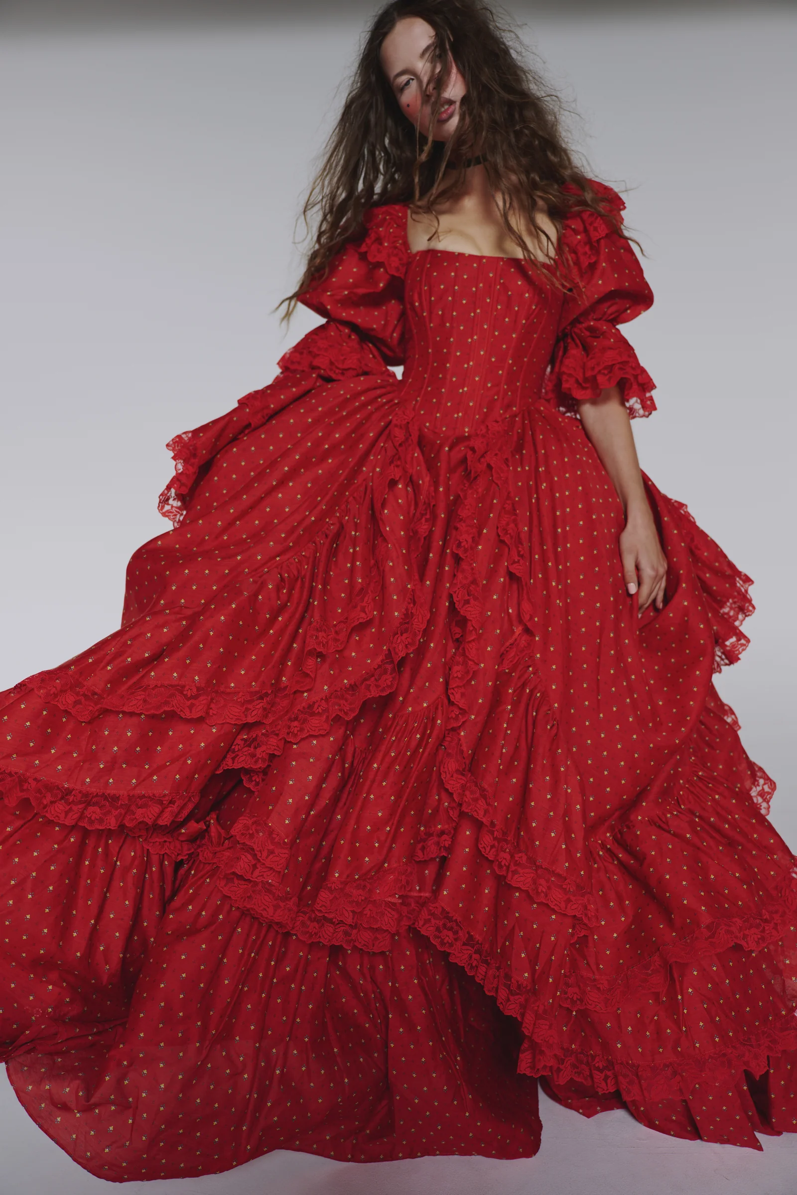 The Silk Organdy Revolution Courtesan Gown - Image 28