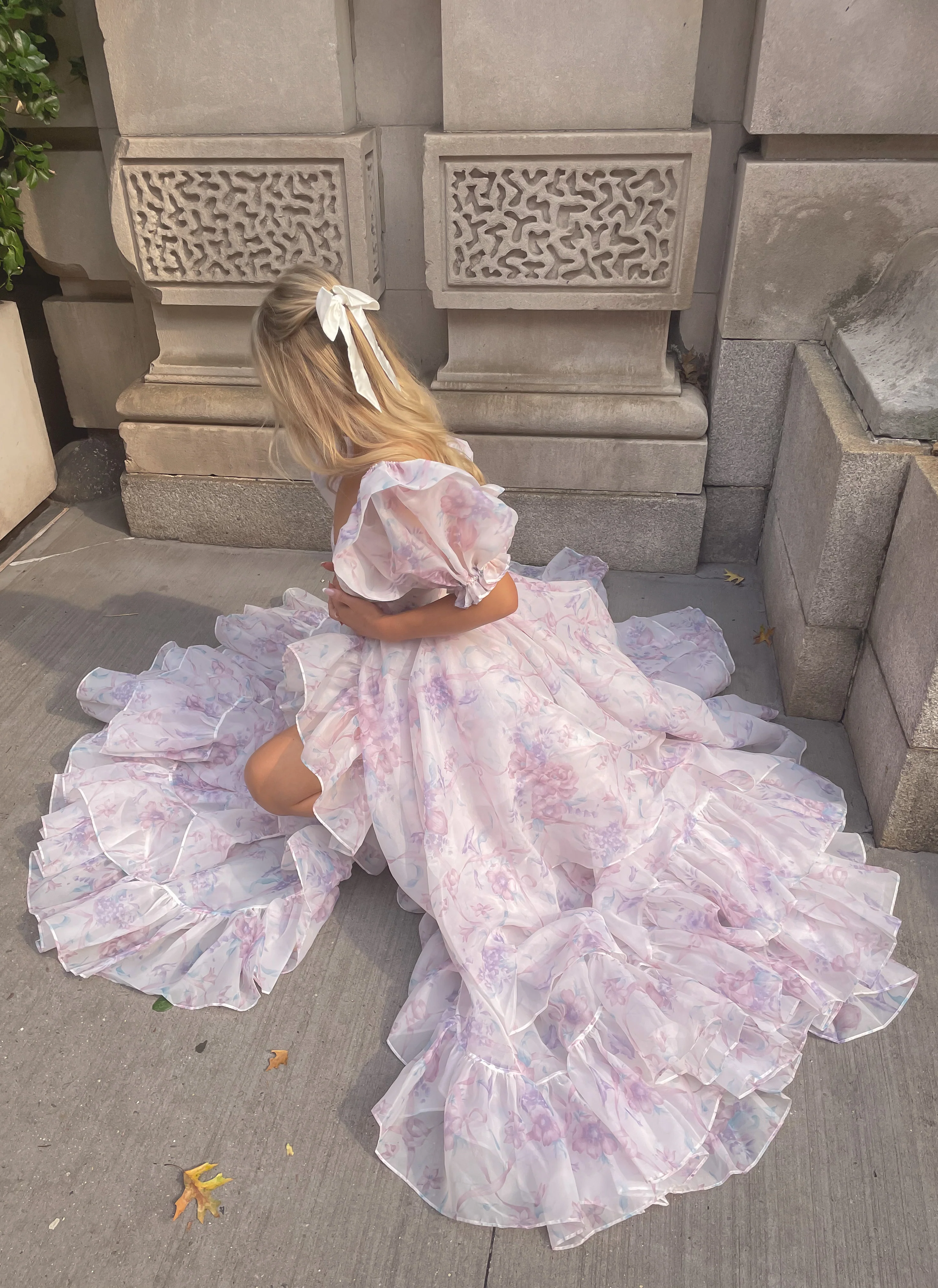The Ribbon Dancer in Bloom Bridal Gown - Image 9
