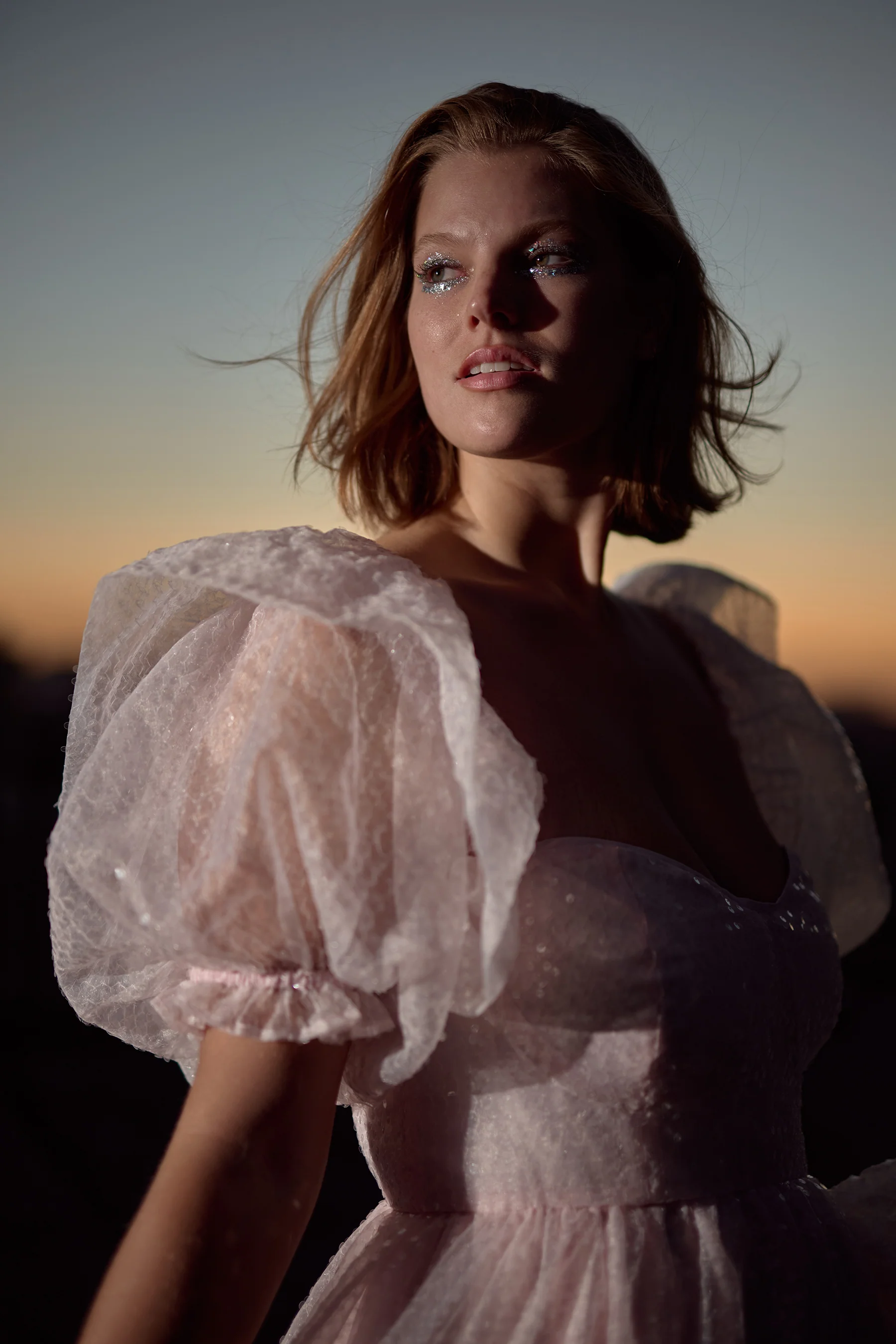 The Sparkling Rose Bloom Gown - Image 13