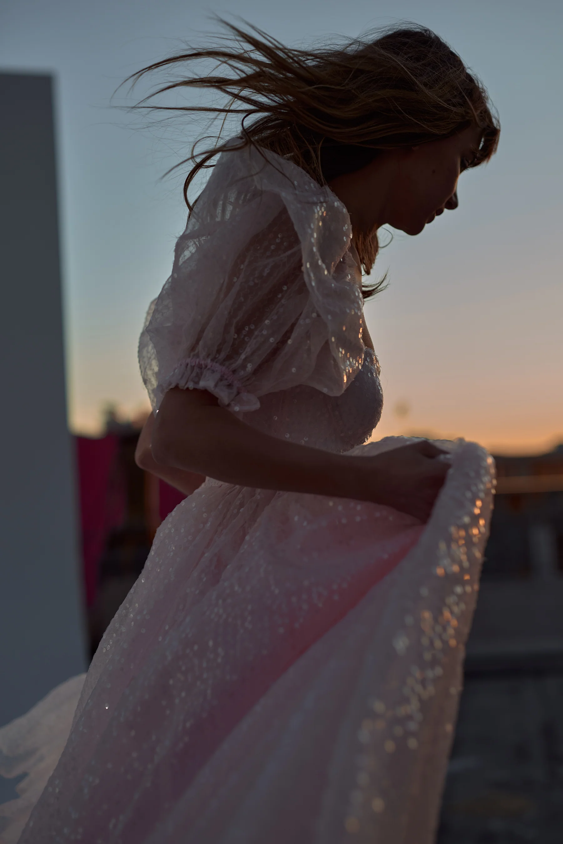 The Sparkling Rose Bloom Gown - Image 14
