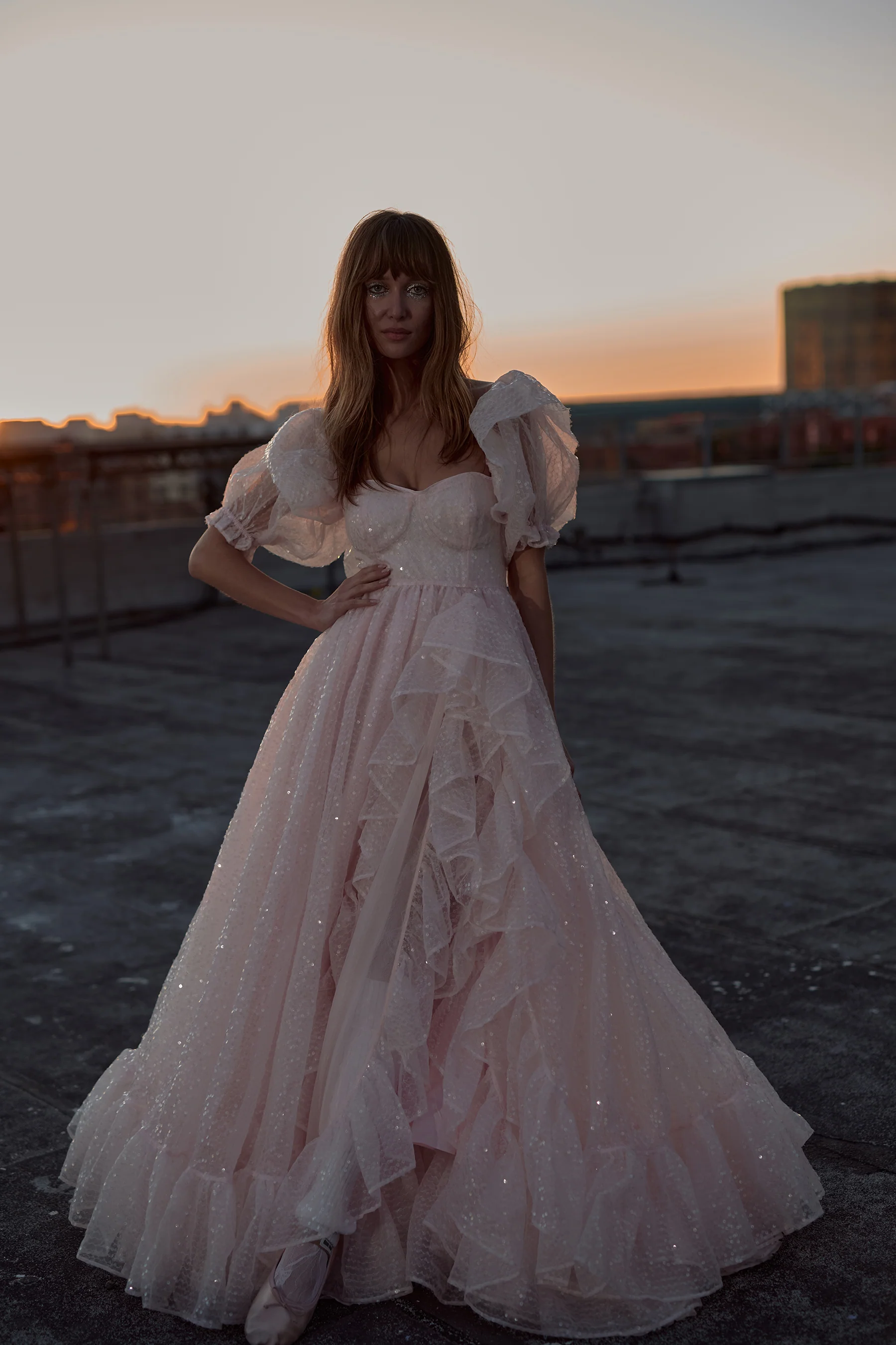 The Sparkling Rose Bloom Gown - Image 3