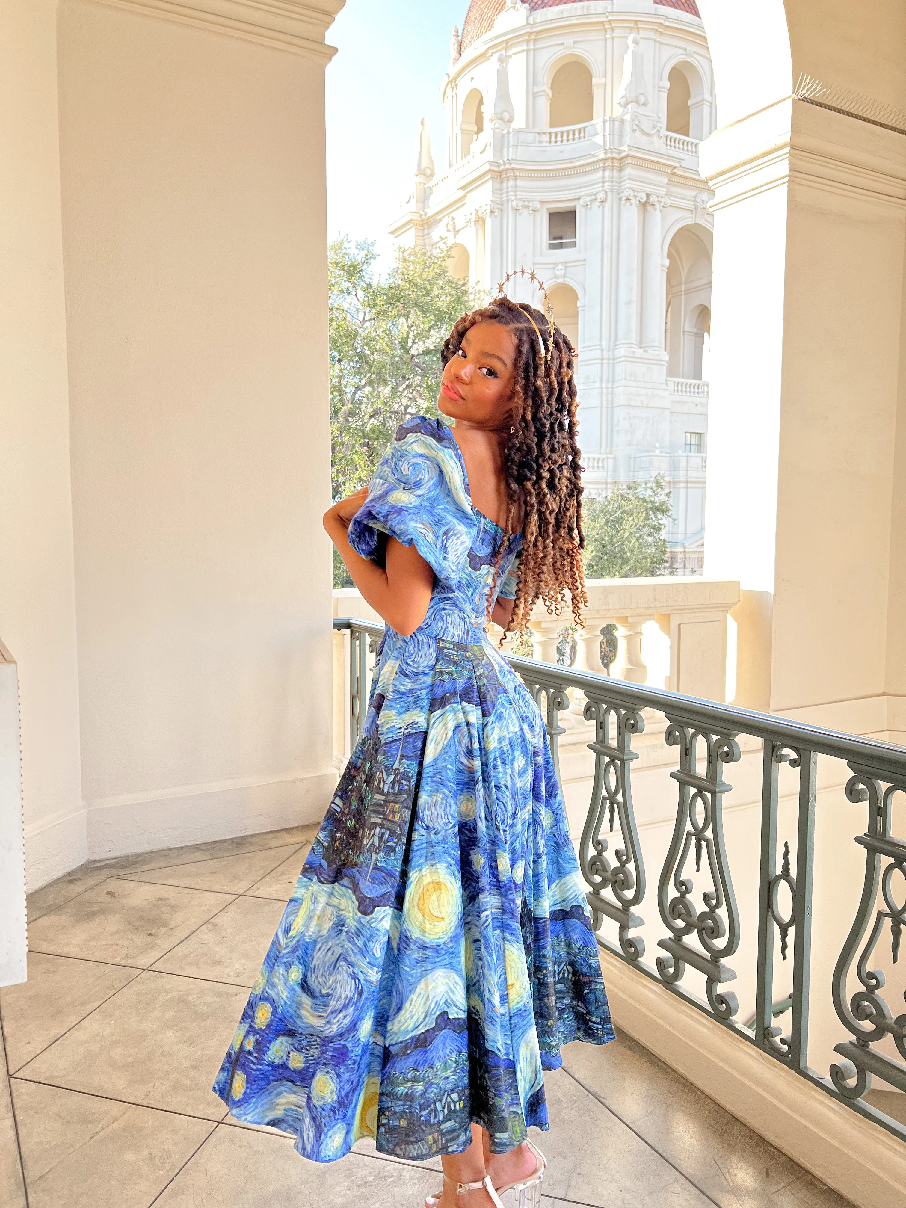 The Starry Night Day Dress - Image 10