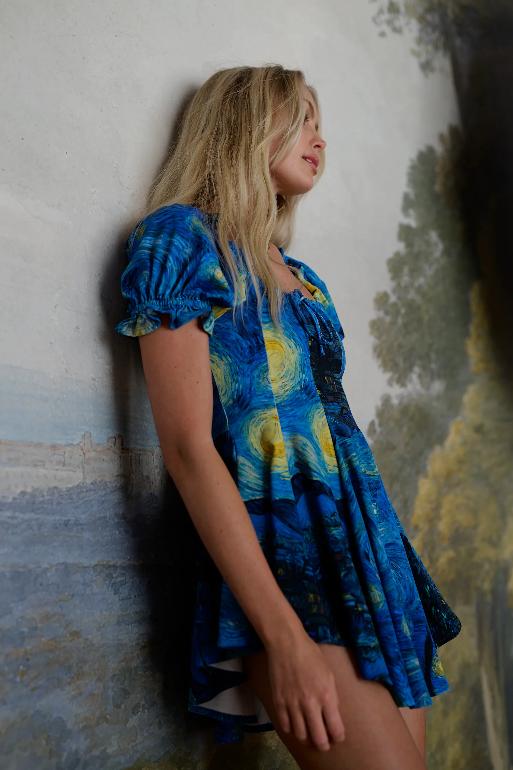 The Starry Night Garden Party Swim Dress - Image 9
