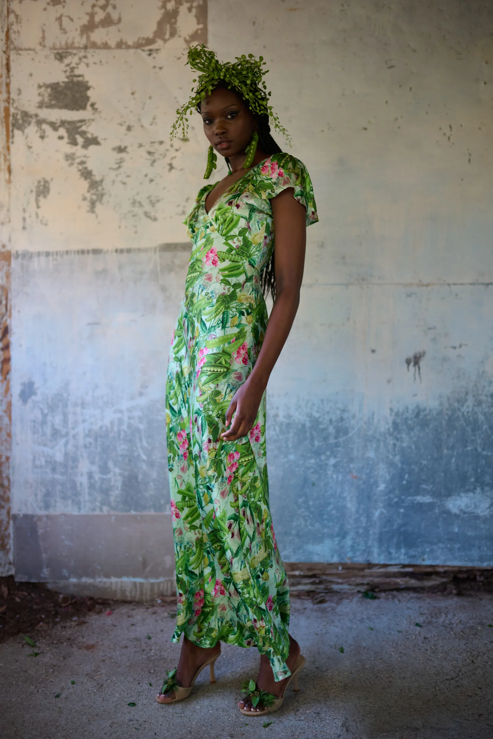 The Sweet Pea Silk Flutter Slip - Image 8