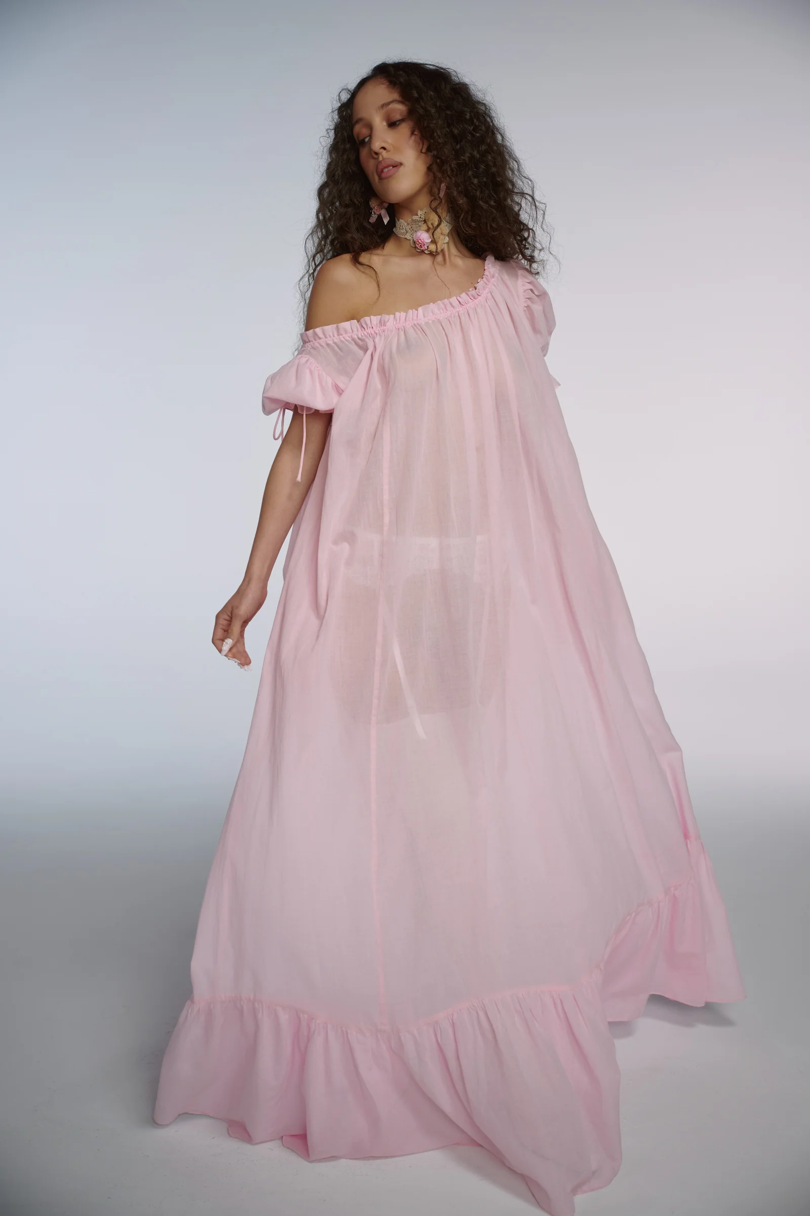 The Tender Touch Antique Chemise Gown - Image 5