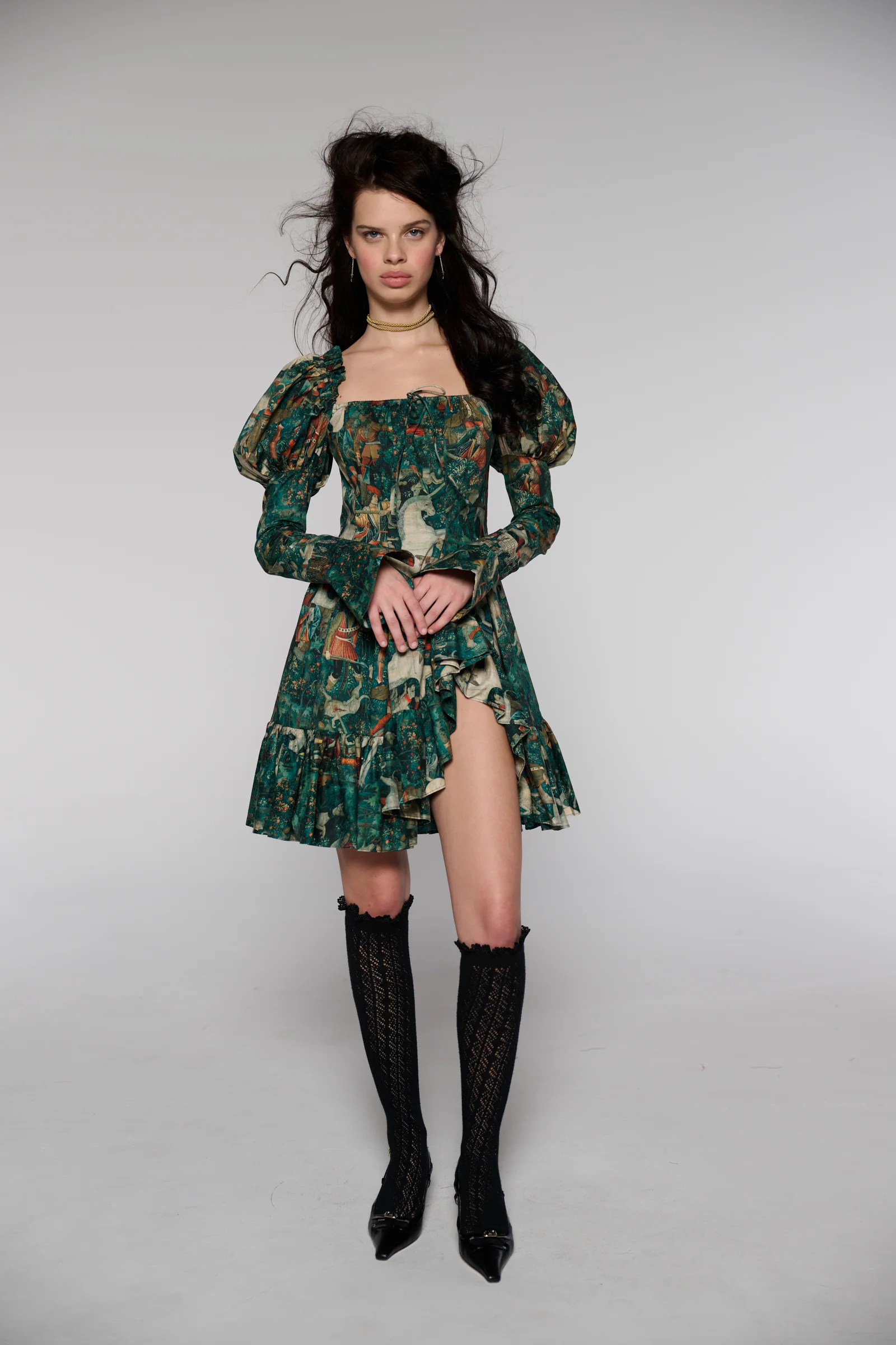 The Unicorn Defends Himself Astronomers Mini Dress - Image 2