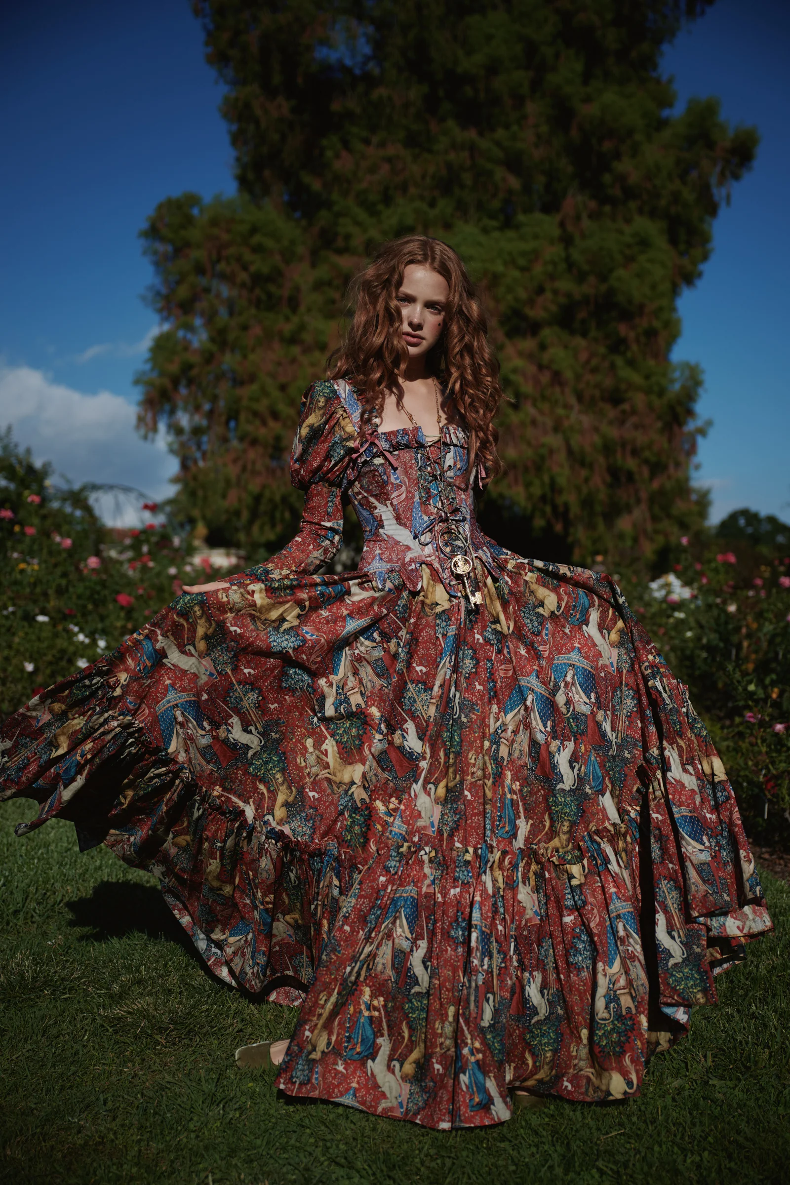 The Lady and the Unicorn Wonderland Corset - Image 11