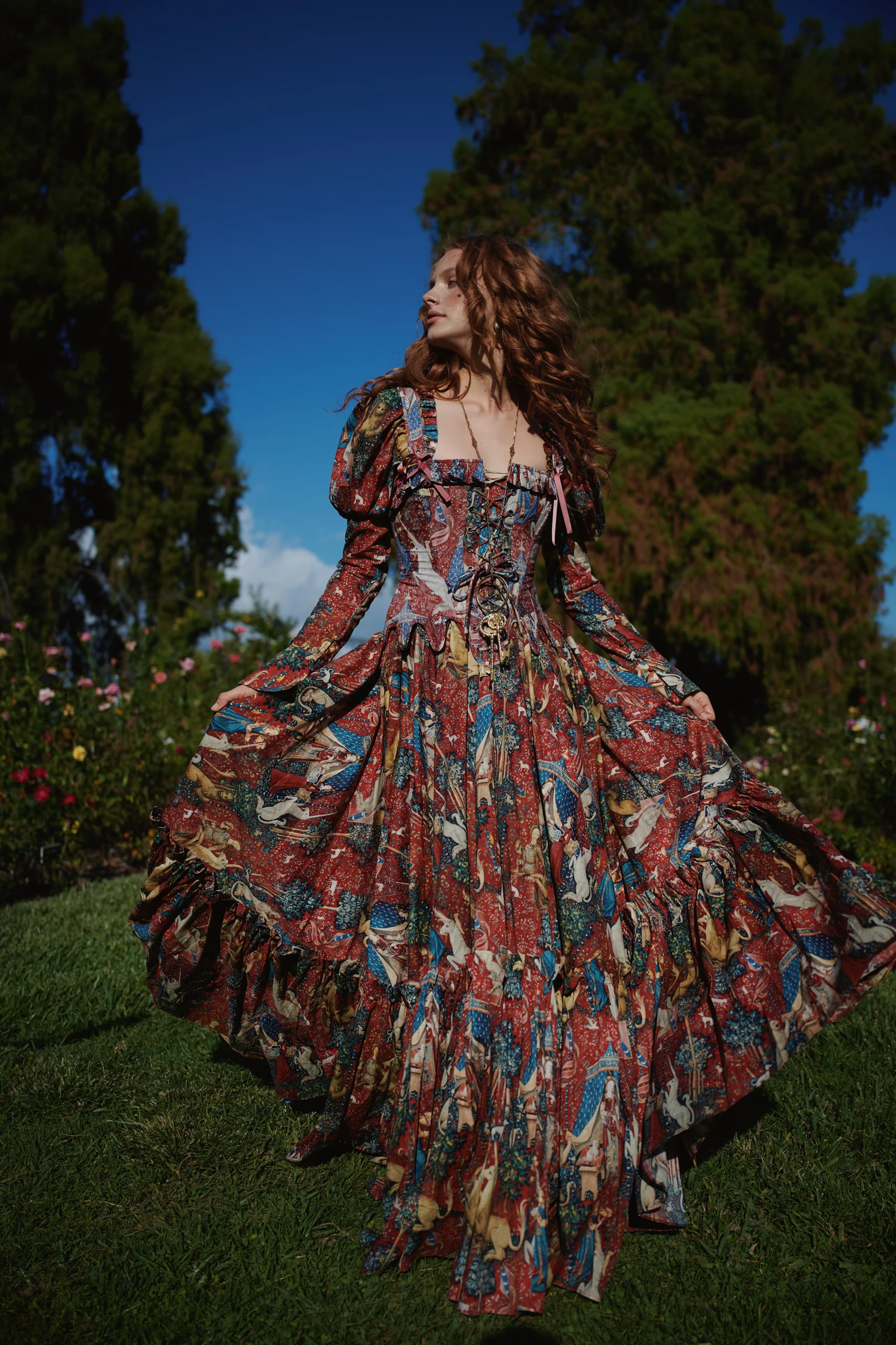 The Lady and the Unicorn Wonderland Corset - Image 12