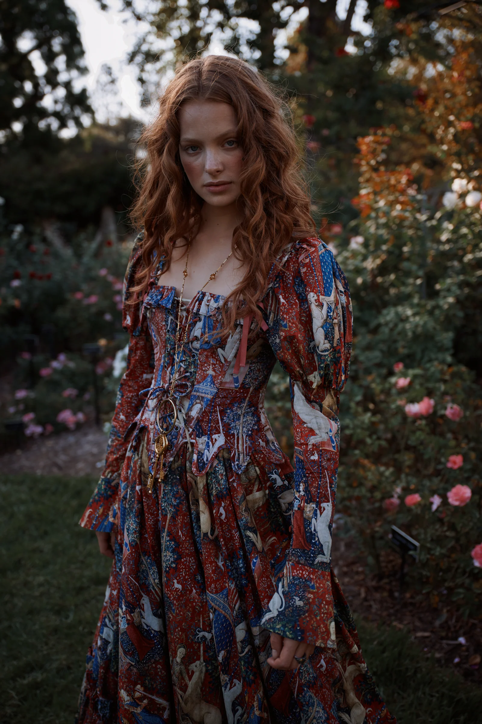 The Lady and the Unicorn Wonderland Corset - Image 5