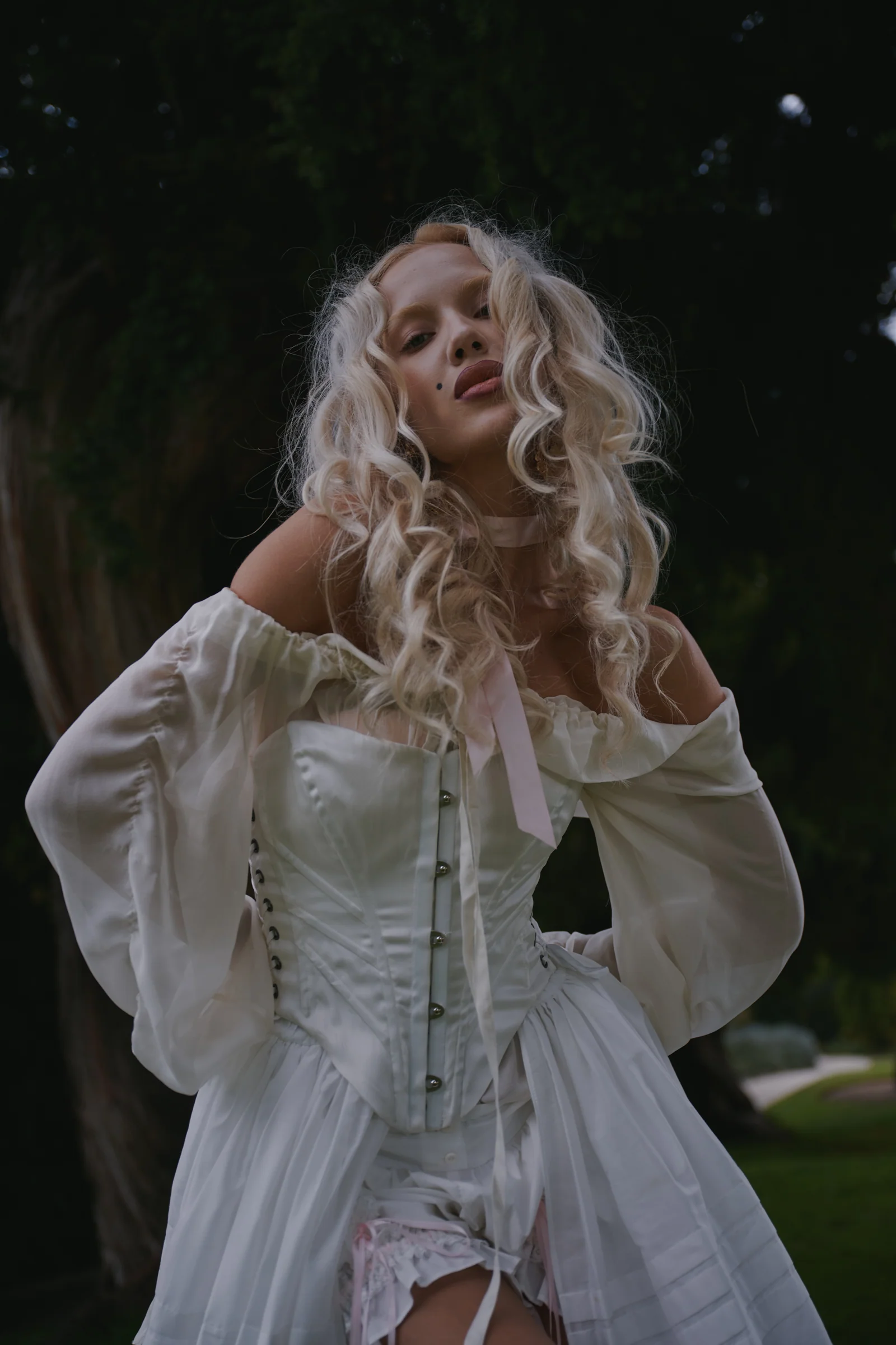 The Silk Vanilla Shakespeare Blouse - Image 16