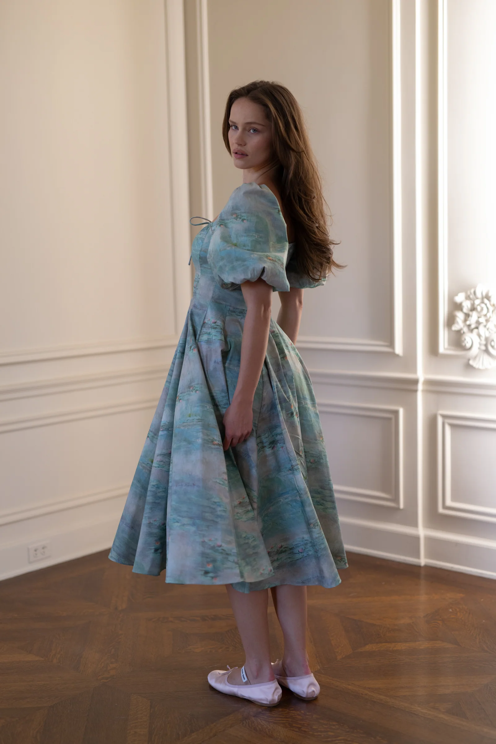 The Water Lilies Day Dress - Image 6