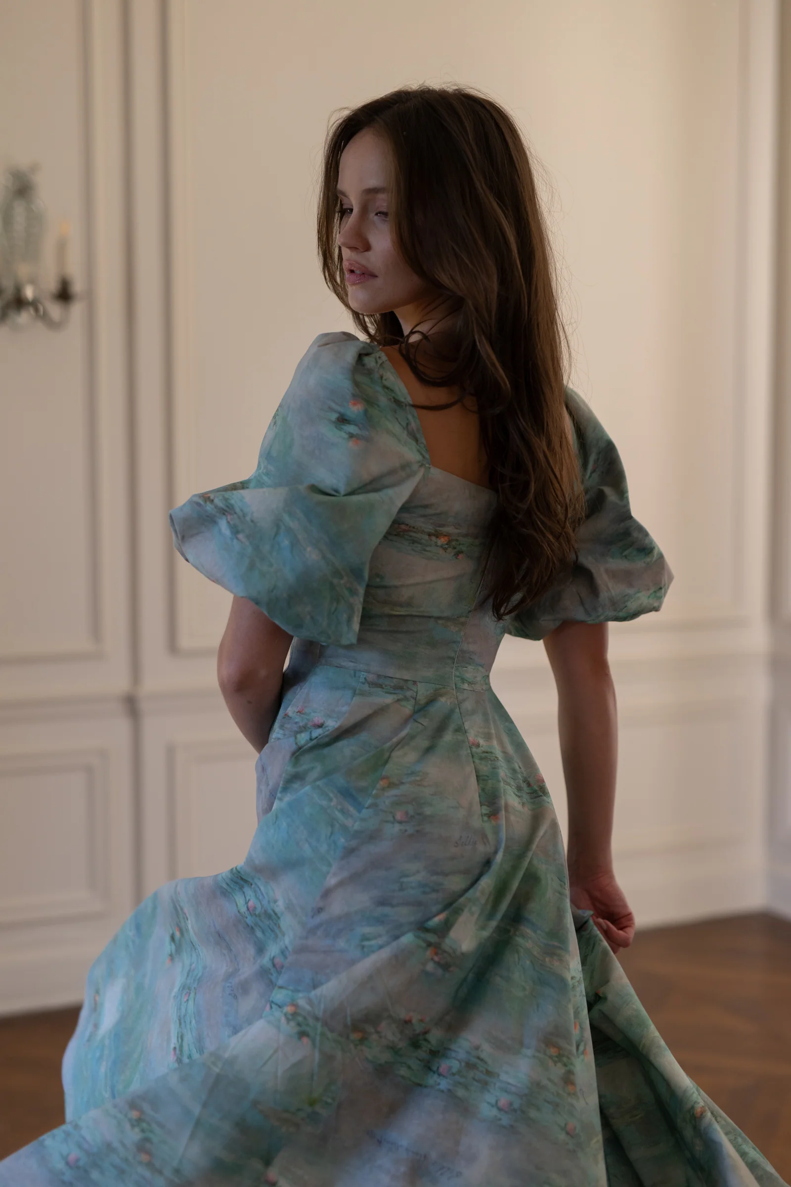 The Water Lilies Day Dress - Image 7